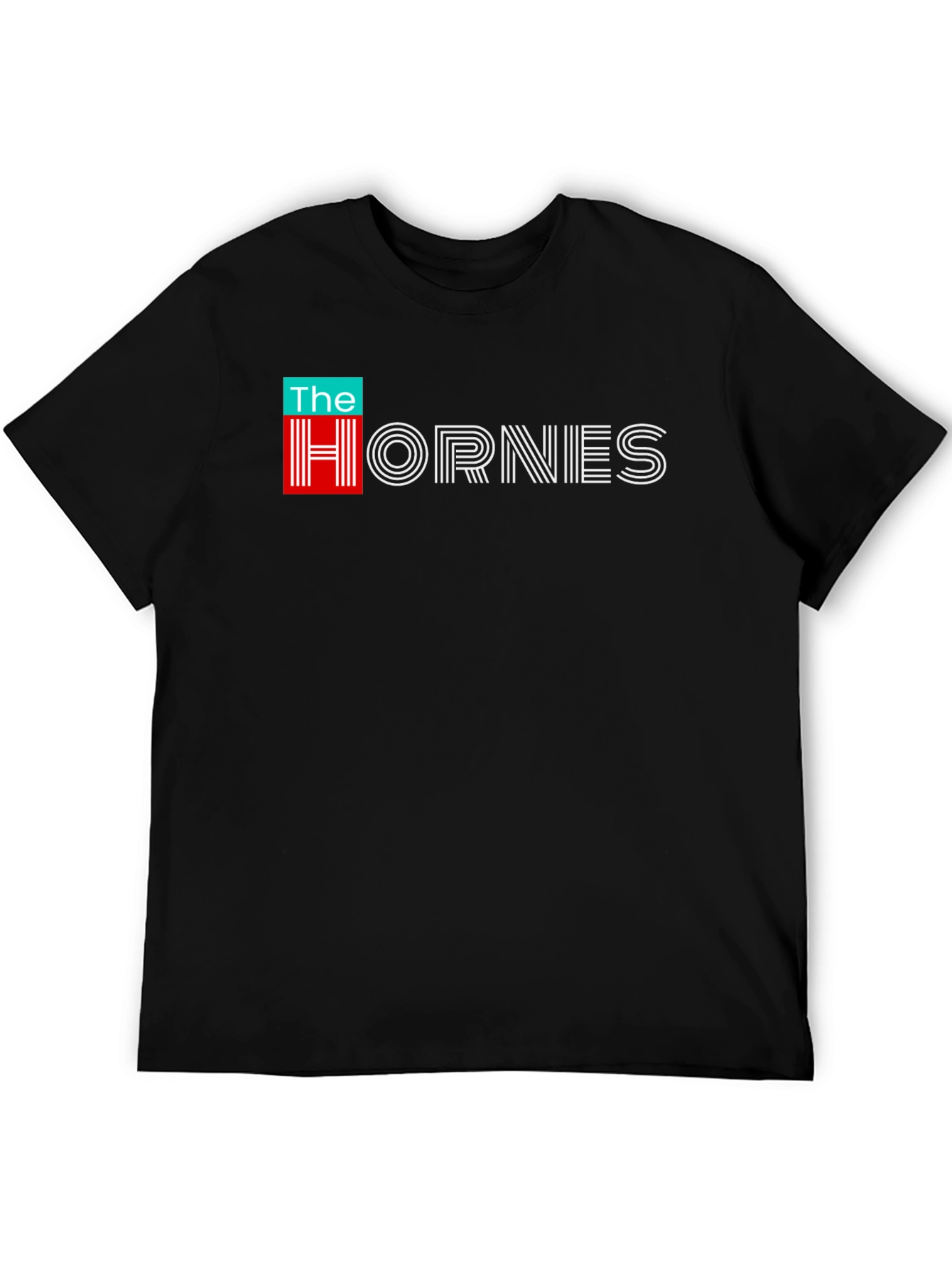 The Hornies Graphic T-Shirt - Bold Black Tee