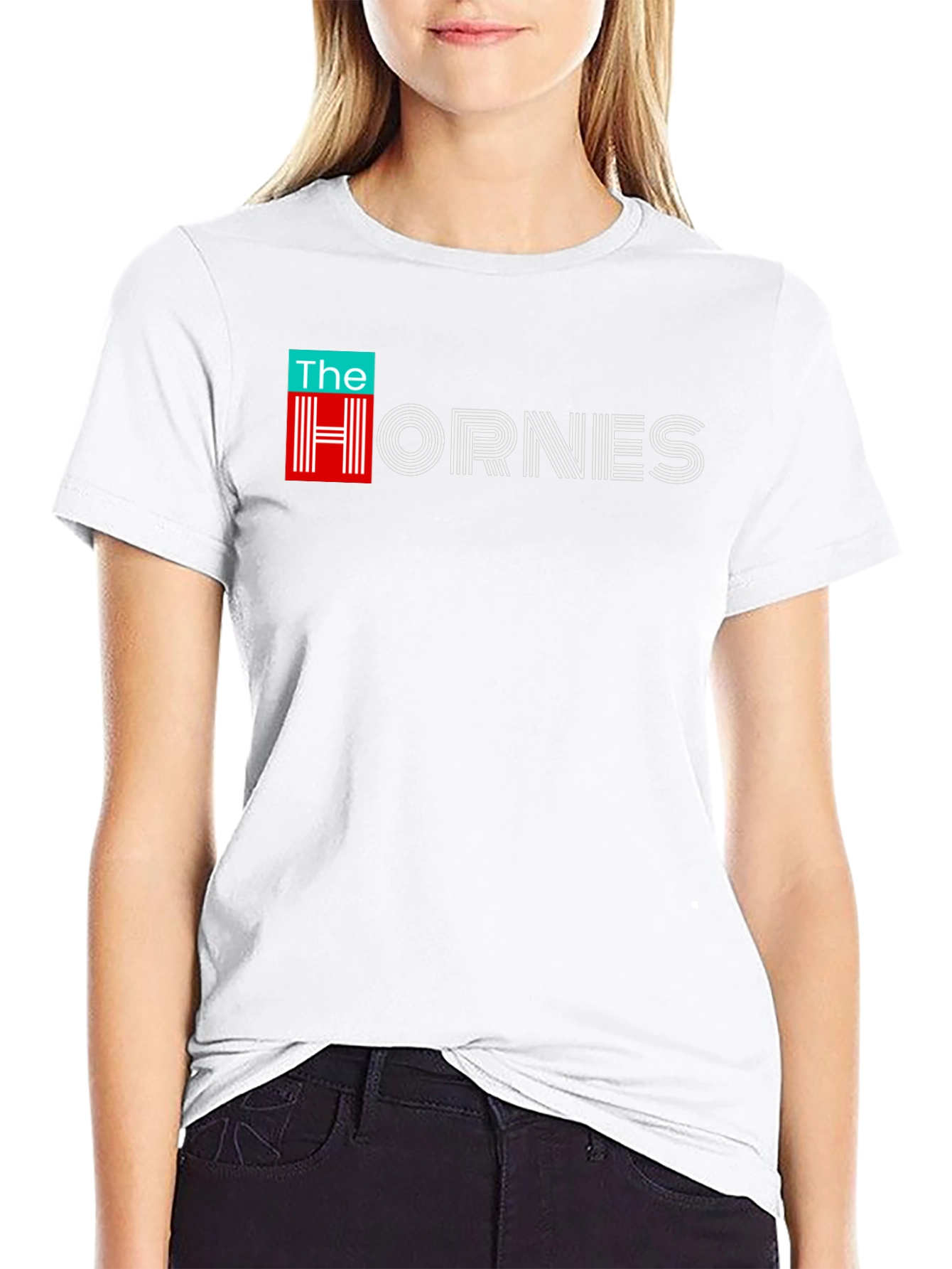 The Hornies Graphic T-Shirt - Bold Black Tee
