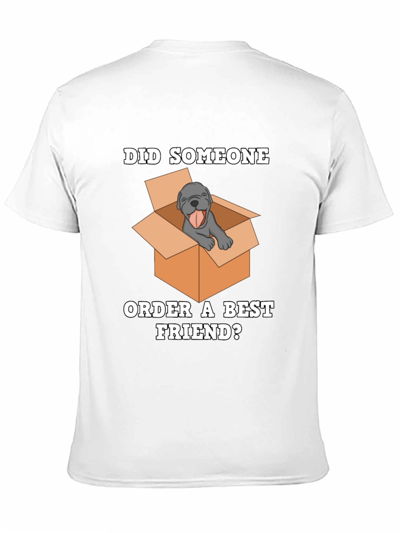 Best Friend Dog T-Shirt - Novelty Tee