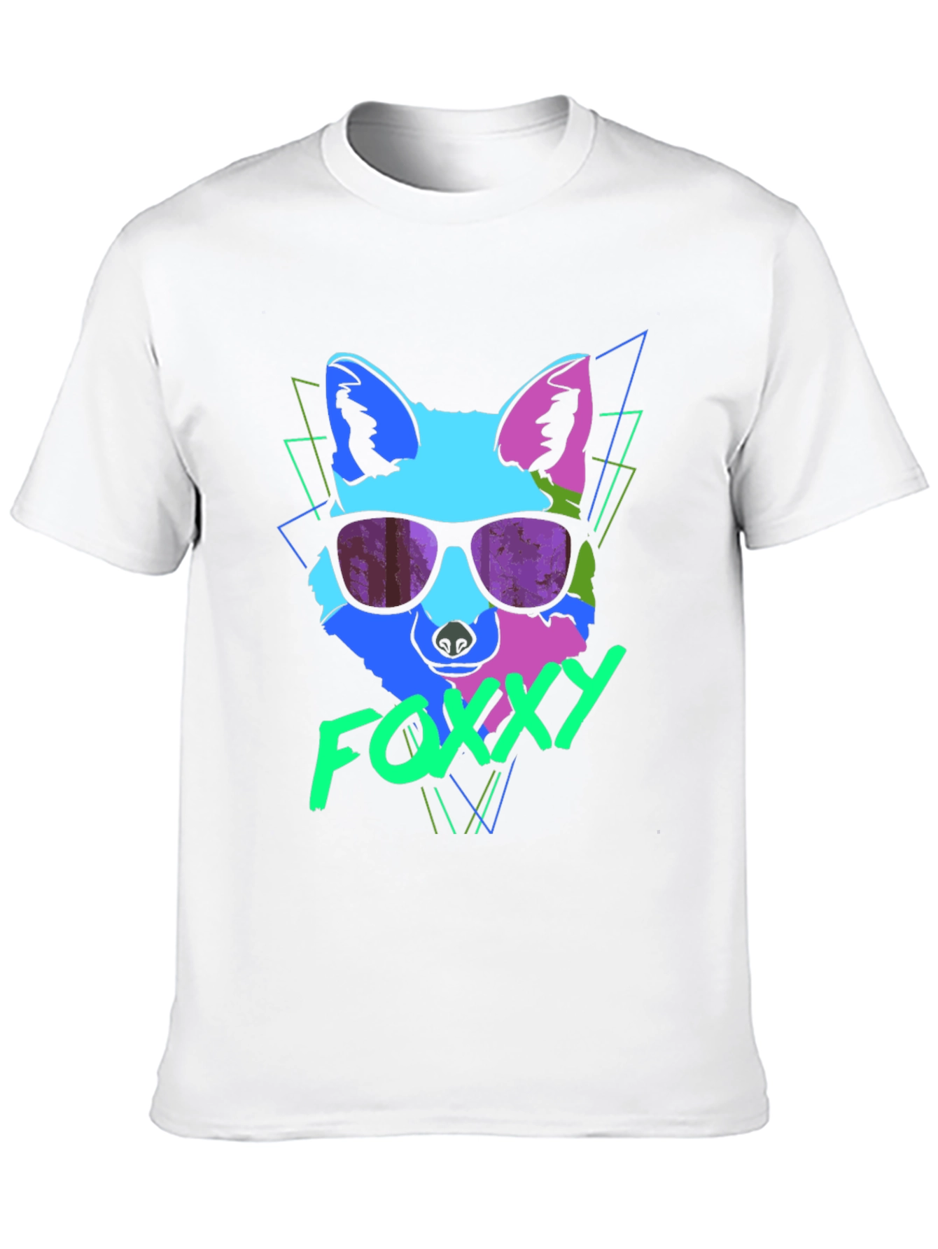 Funky Fox T-Shirt - Retro 80s Style Graphic Tee