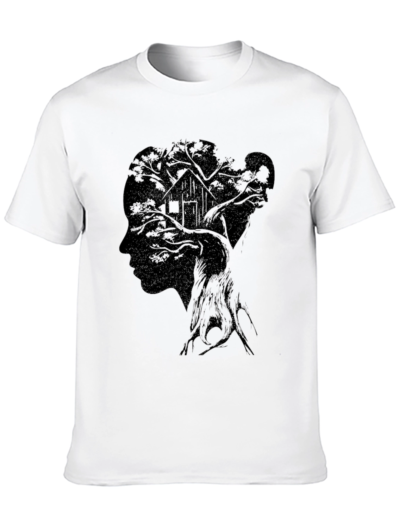 Silhouette Tree House Graphic Tee