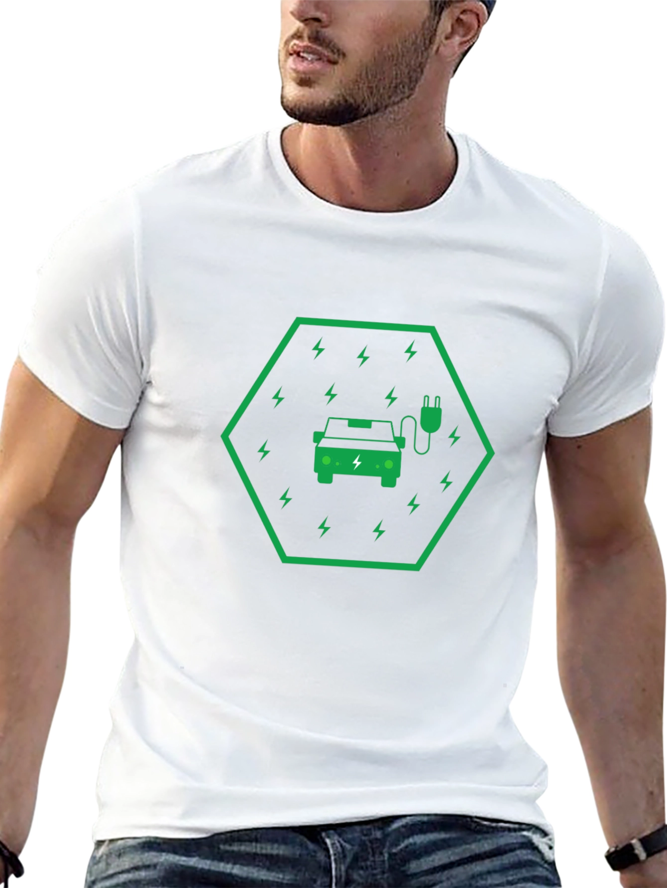 Electric Car T-Shirt - Charge Up Your Style!