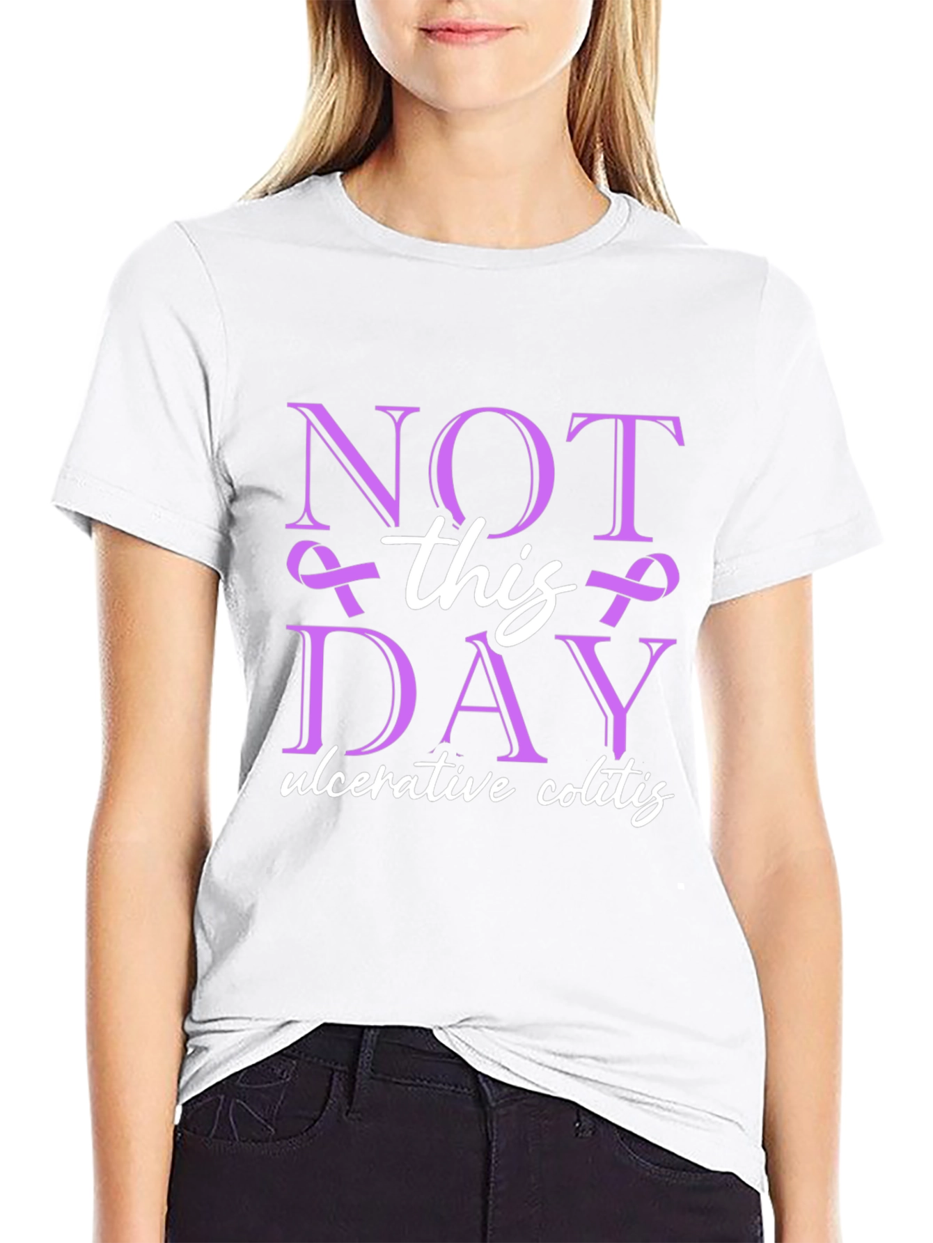 Ulcerative Colitis Awareness T-Shirt - Not This Day