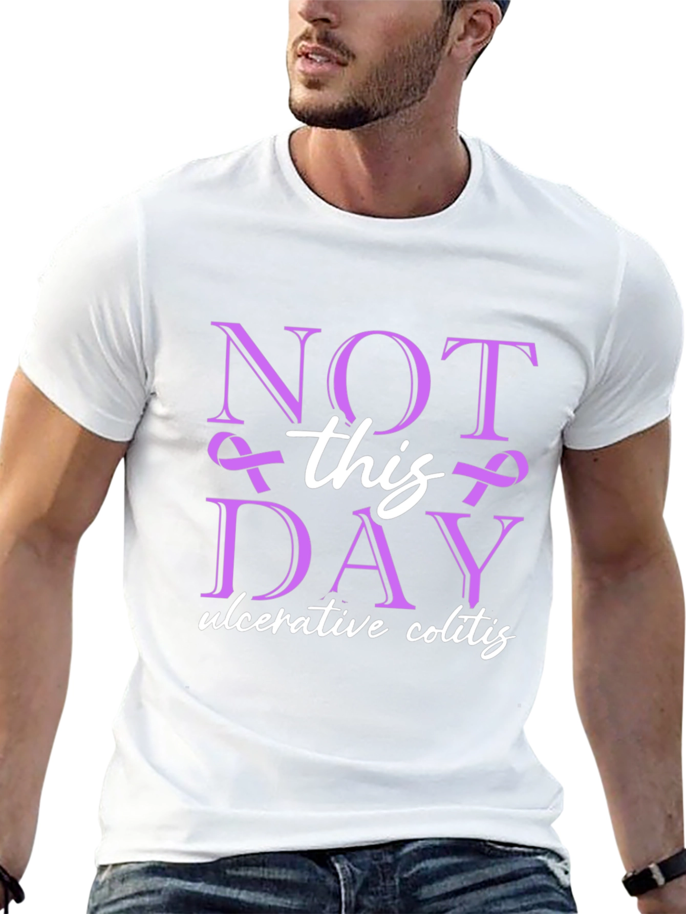 Ulcerative Colitis Awareness T-Shirt - Not This Day