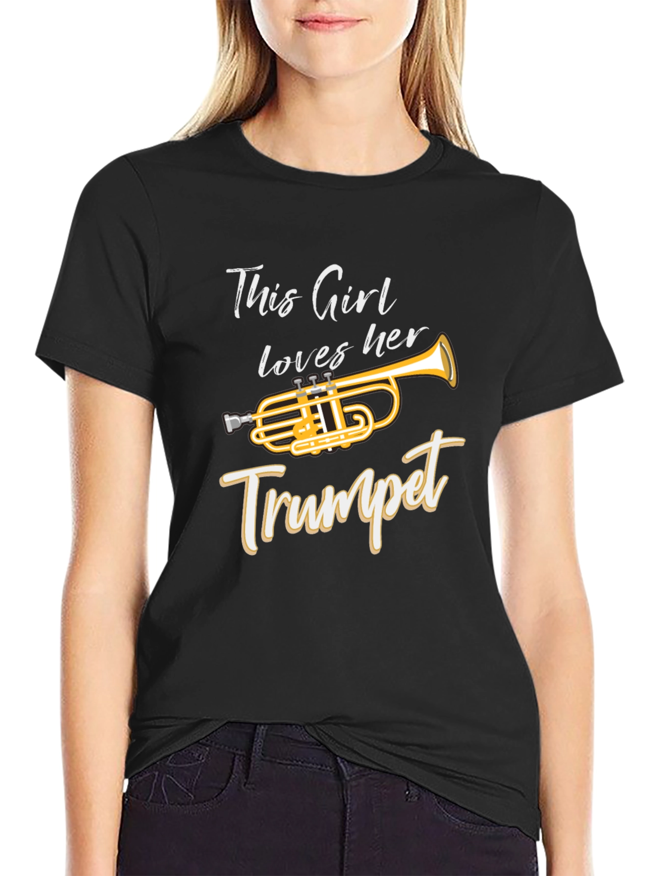 This Girl Loves Her Trumpet T-Shirt