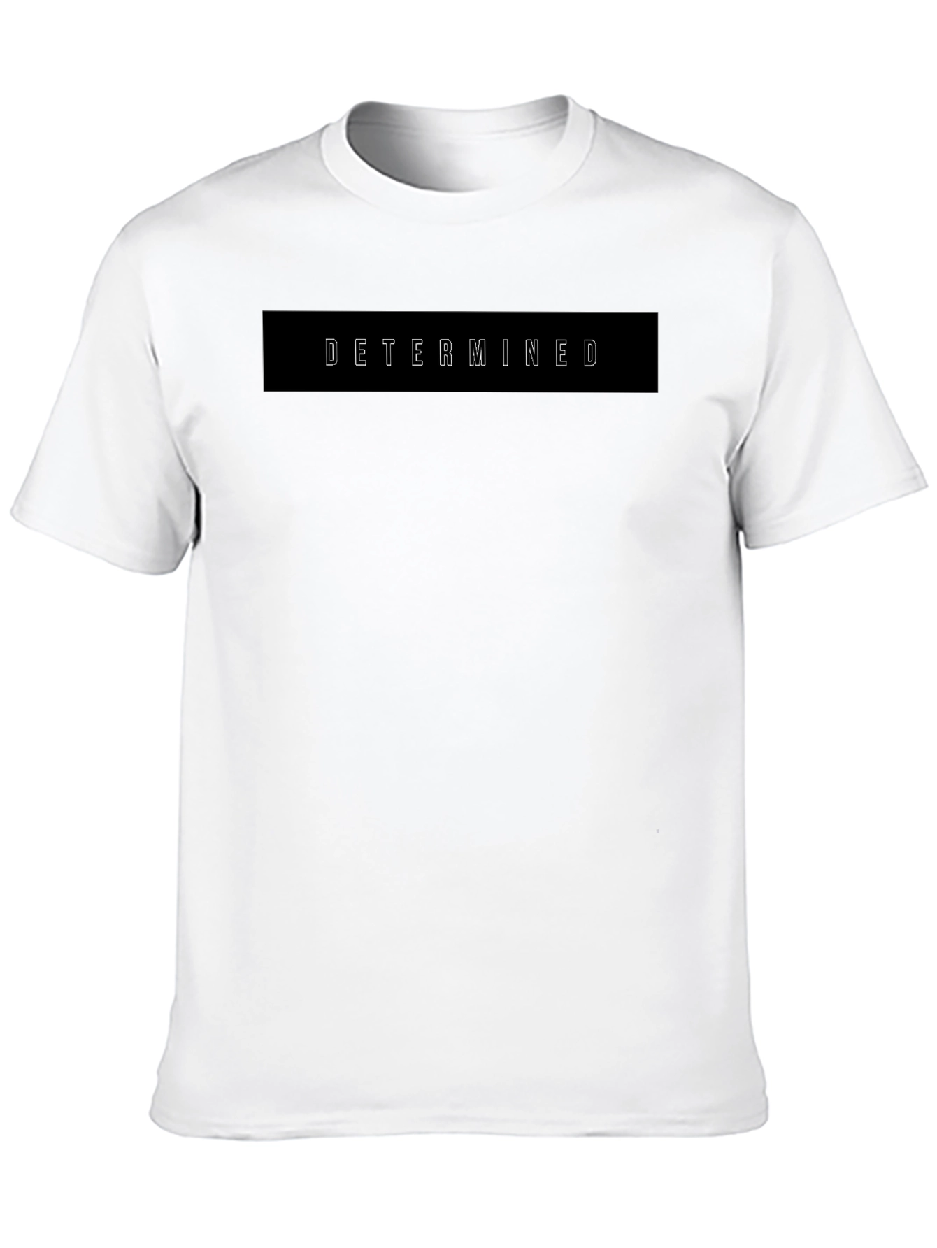 Determined Graphic Black T-Shirt