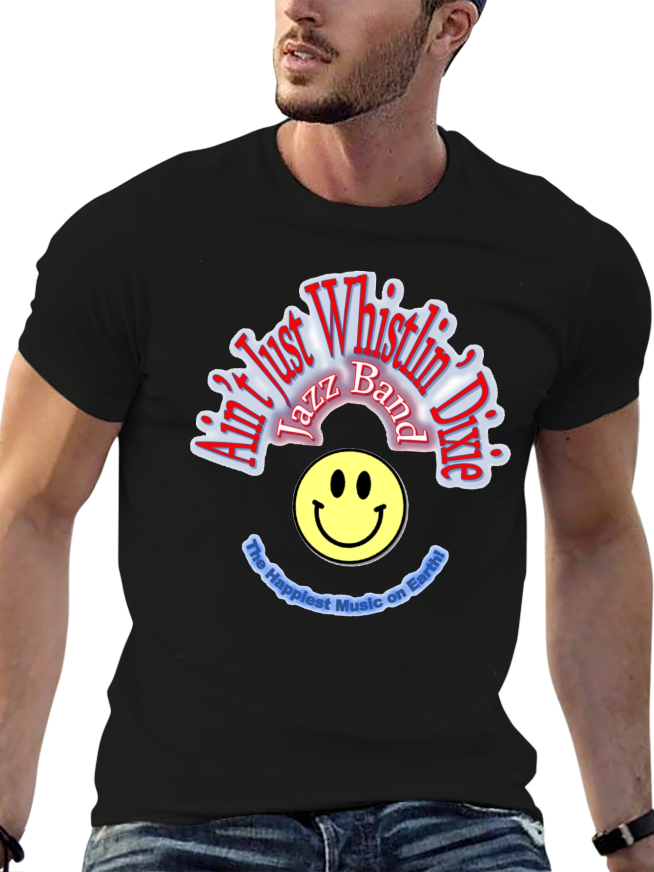 Aint Just Whistlin Dixie Jazz Band T-Shirt