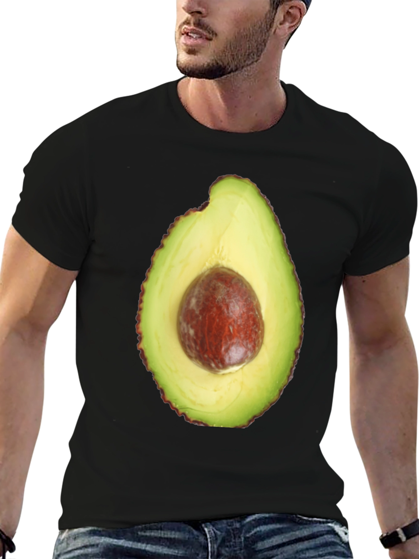 Avocado Graphic Tee - Fresh & Fun!