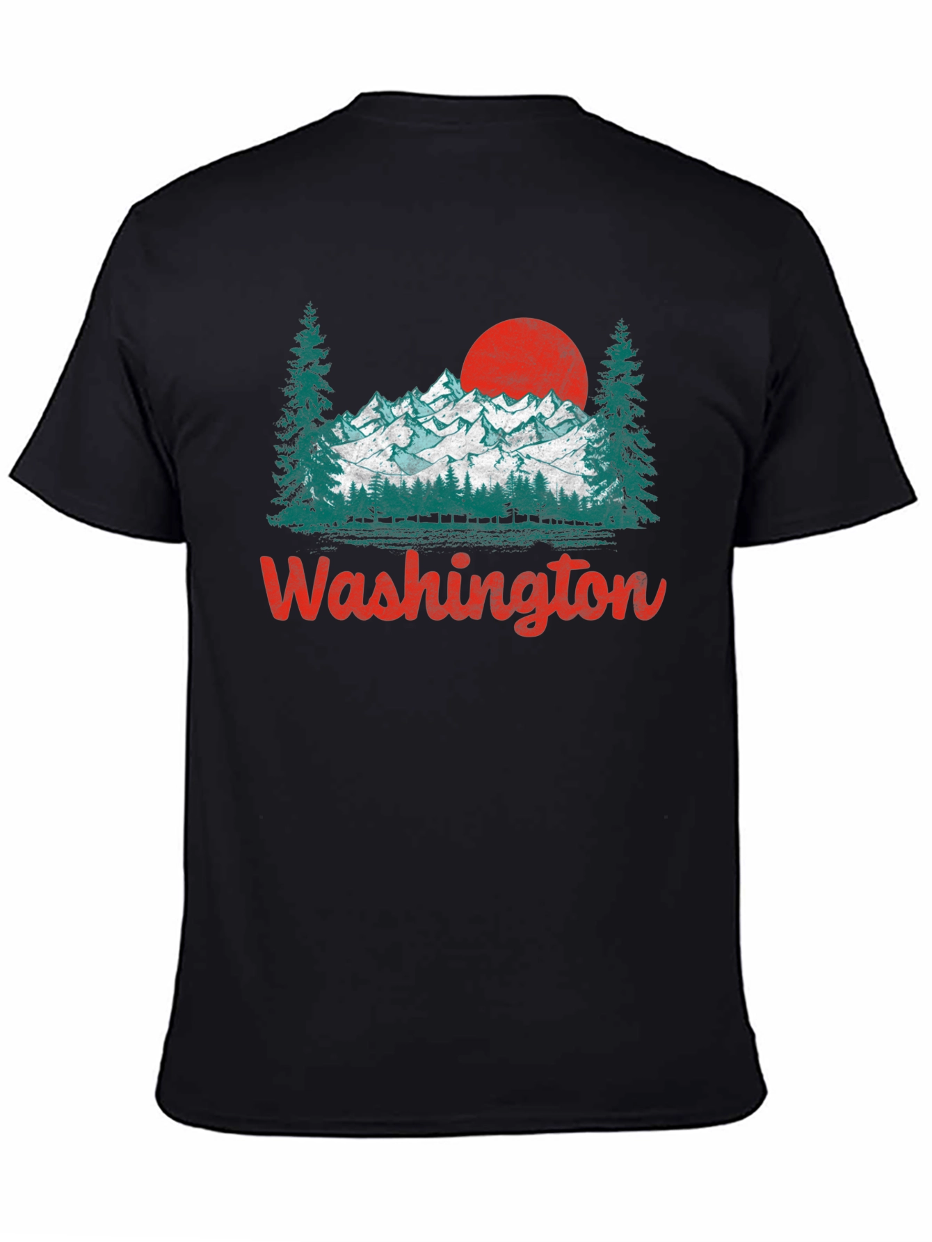 Washington Mountain Graphic T-Shirt