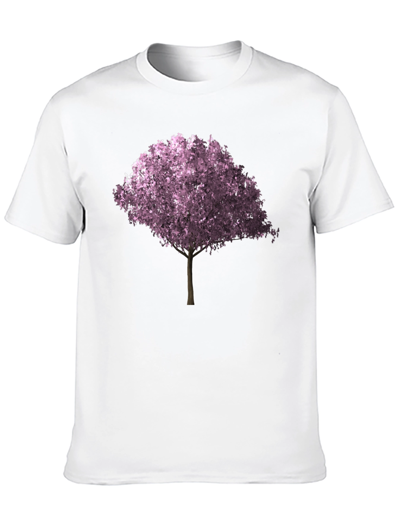 Cherry Blossom Tree Graphic Tee - Black