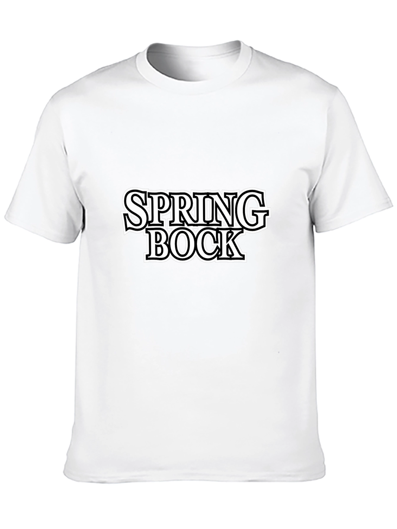 Spring Bock Graphic Black T-Shirt