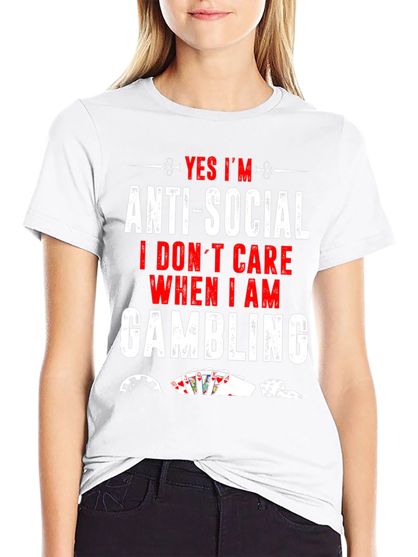 Anti-Social Gambling T-Shirt