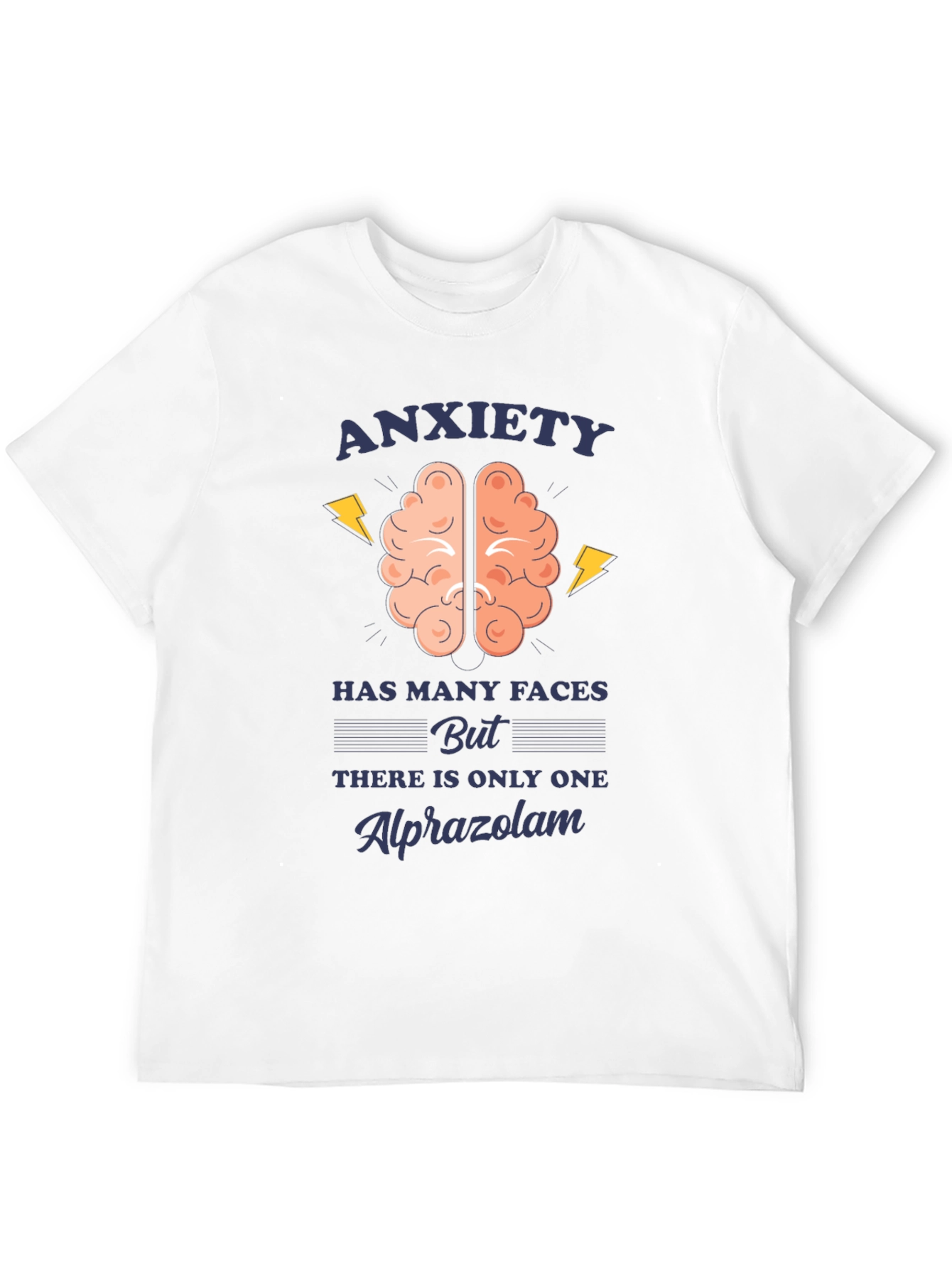 Anxiety Alprazolam Graphic T-Shirt
