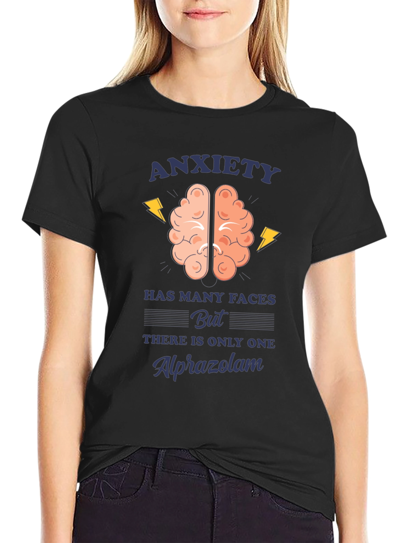 Anxiety Alprazolam Graphic T-Shirt