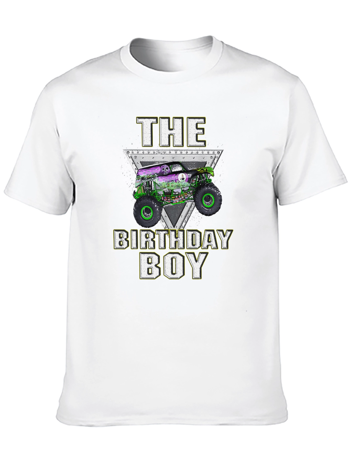 The Birthday Boy Monster Truck T-Shirt