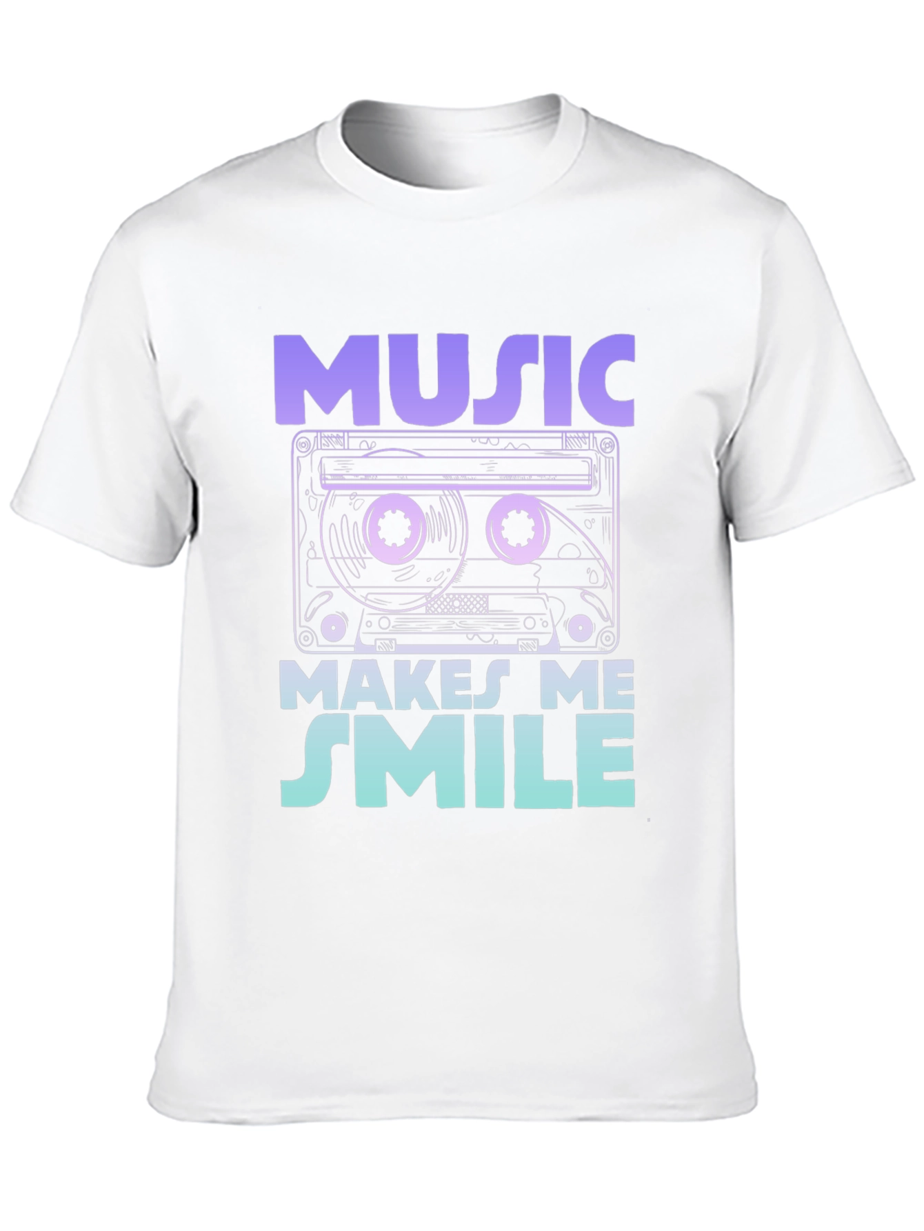 Music Makes Me Smile T-Shirt