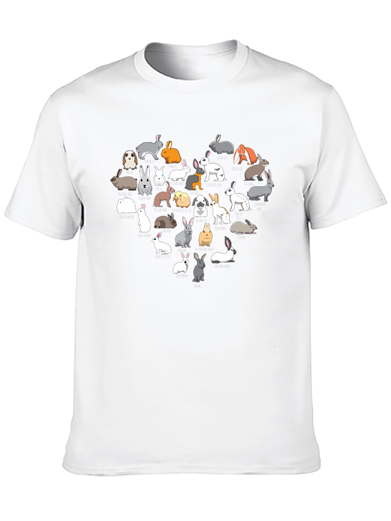 Heart of Rabbits Graphic T-Shirt