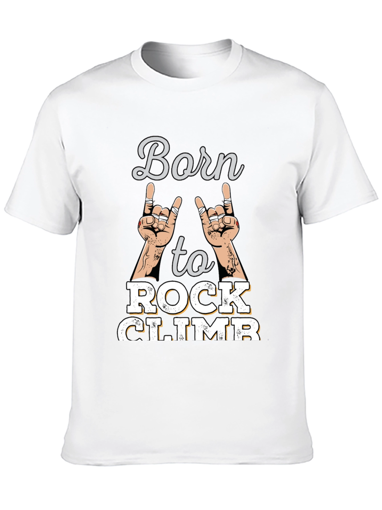 Born to Rock Climb Tee
