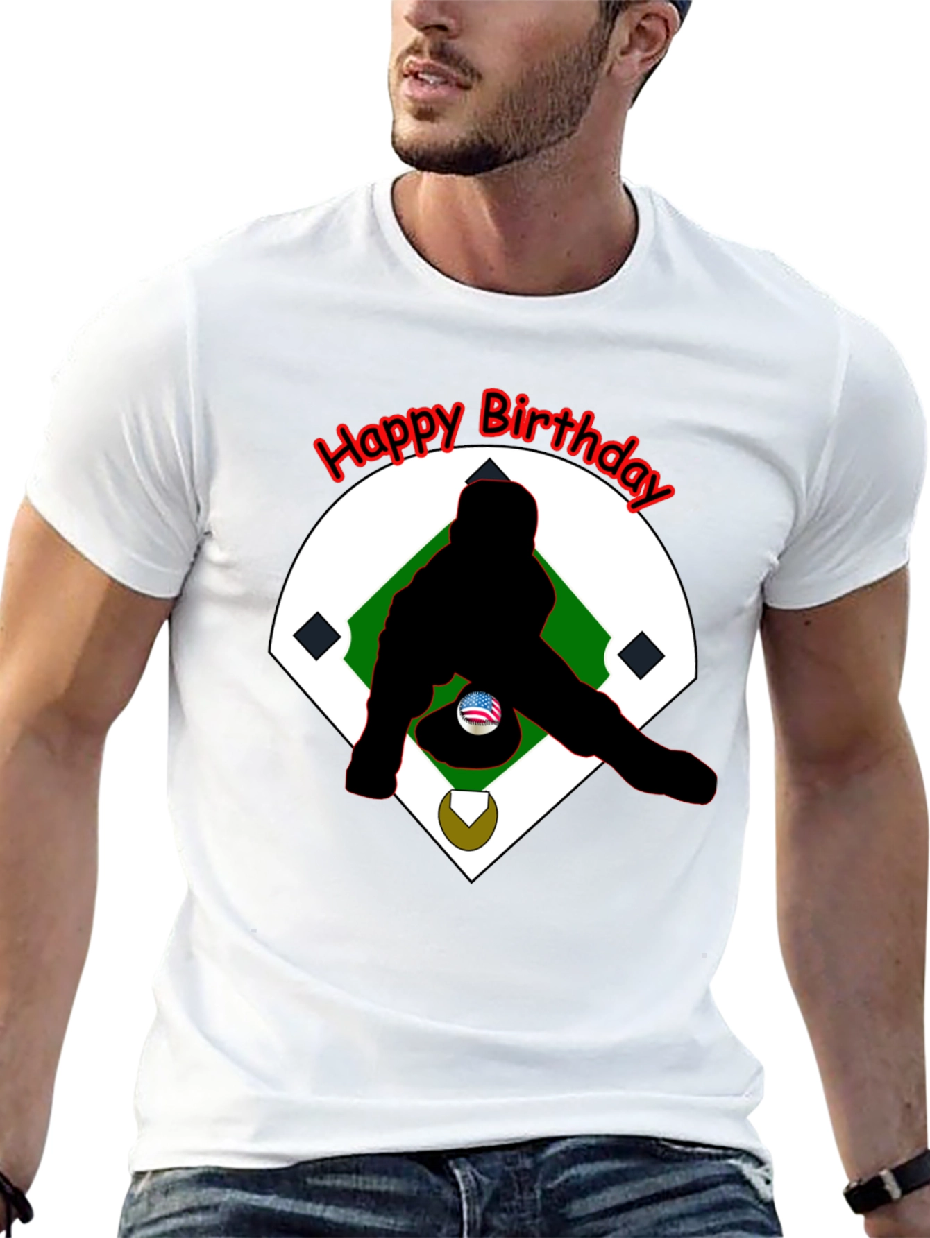 Baseball Birthday T-Shirt - Batter Up!