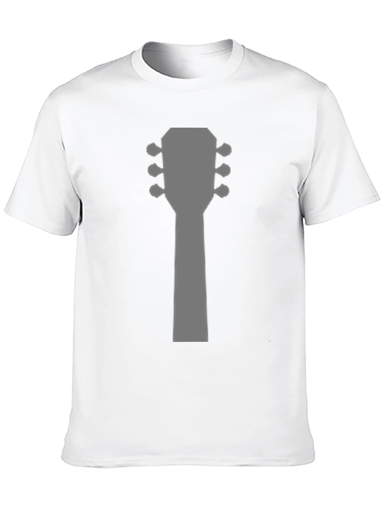Guitar Headstock Graphic Tee - Musician T-Shirt