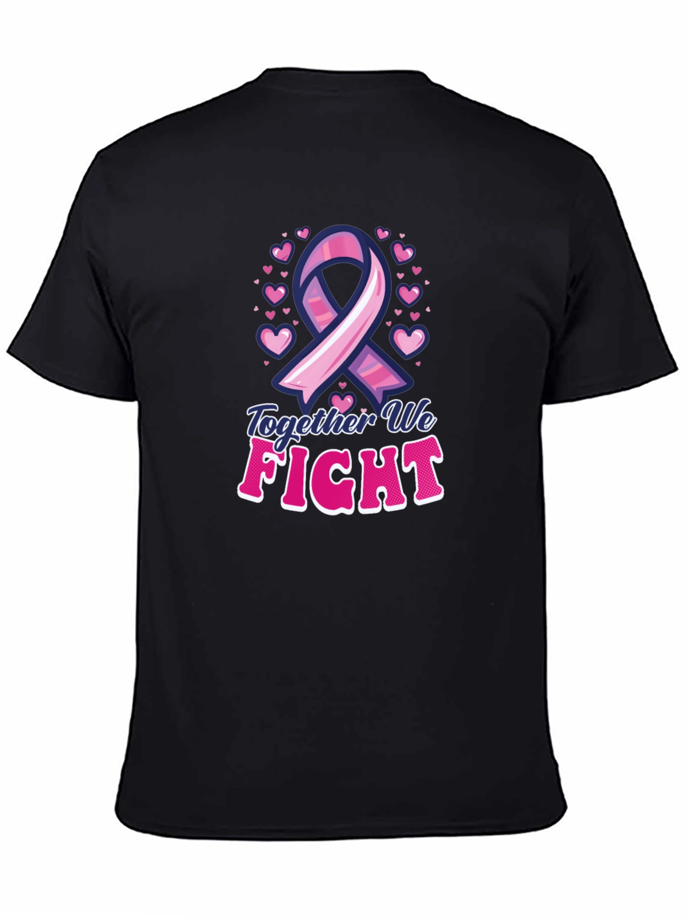 Together We Fight Breast Cancer Awareness T-Shirt