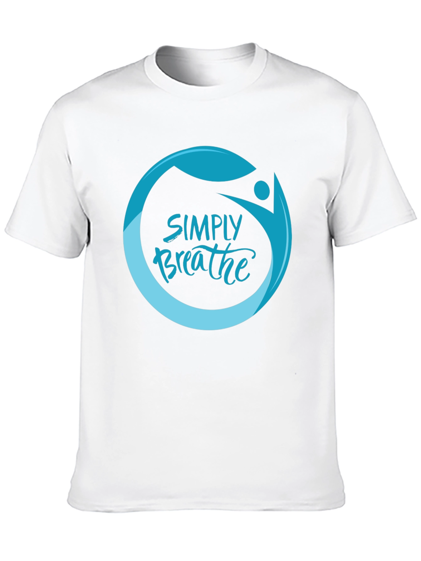 Simply Breathe Graphic Tee - Comfortable & Stylish