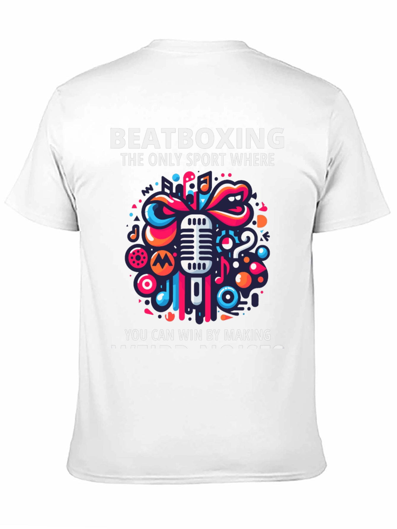 Beatboxing Sport T-Shirt - Making Weird Noises!