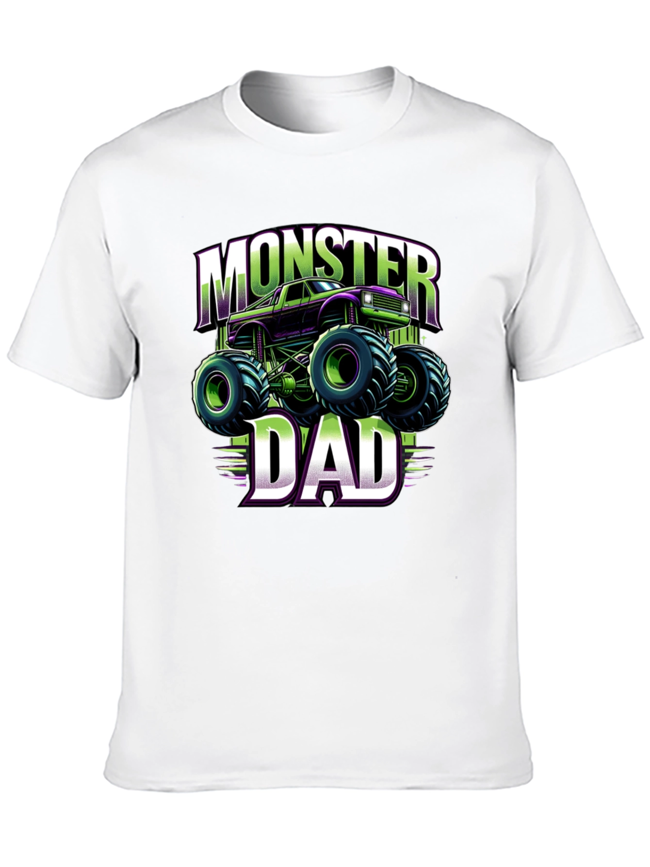 Monster Dad Truck Graphic T-Shirt