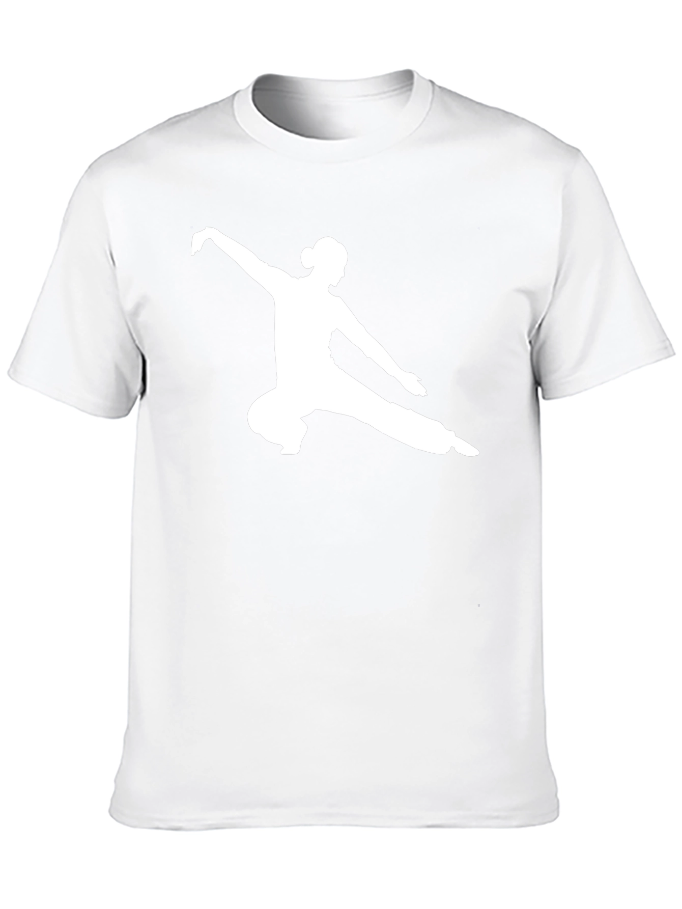 Kung Fu Silhouette Tee - Martial Arts Style