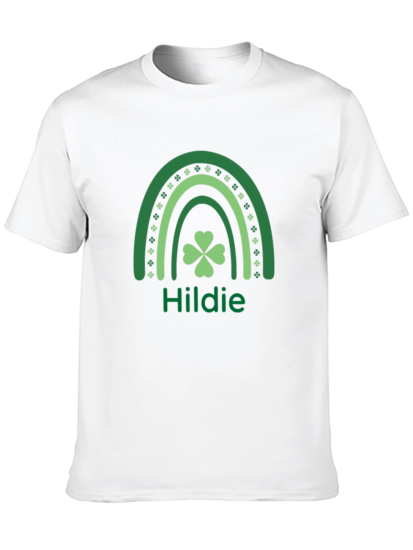 St. Patricks Day Hildie Shamrock Rainbow Shirt