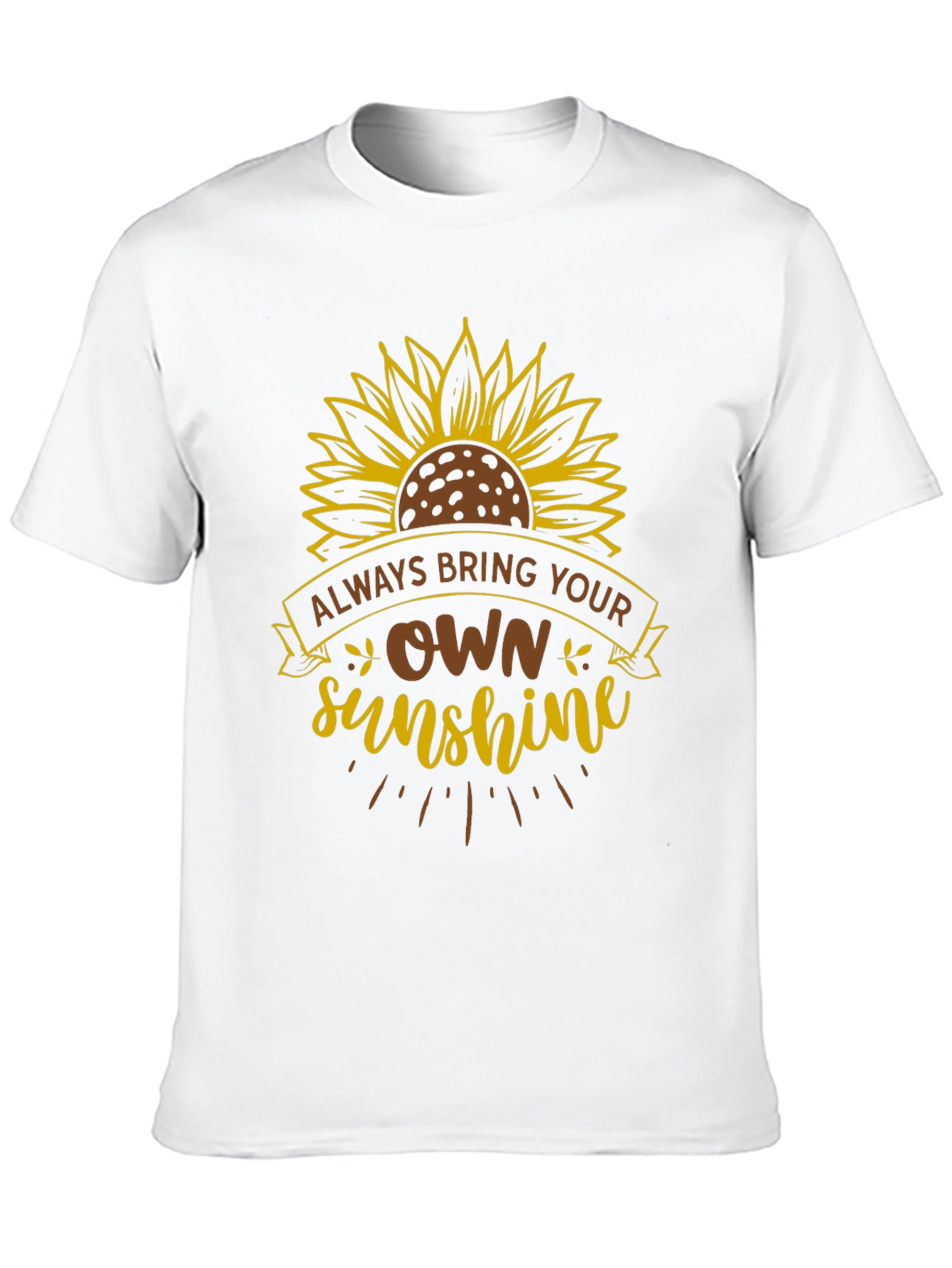 Sunshine Sunflower Graphic T-Shirt
