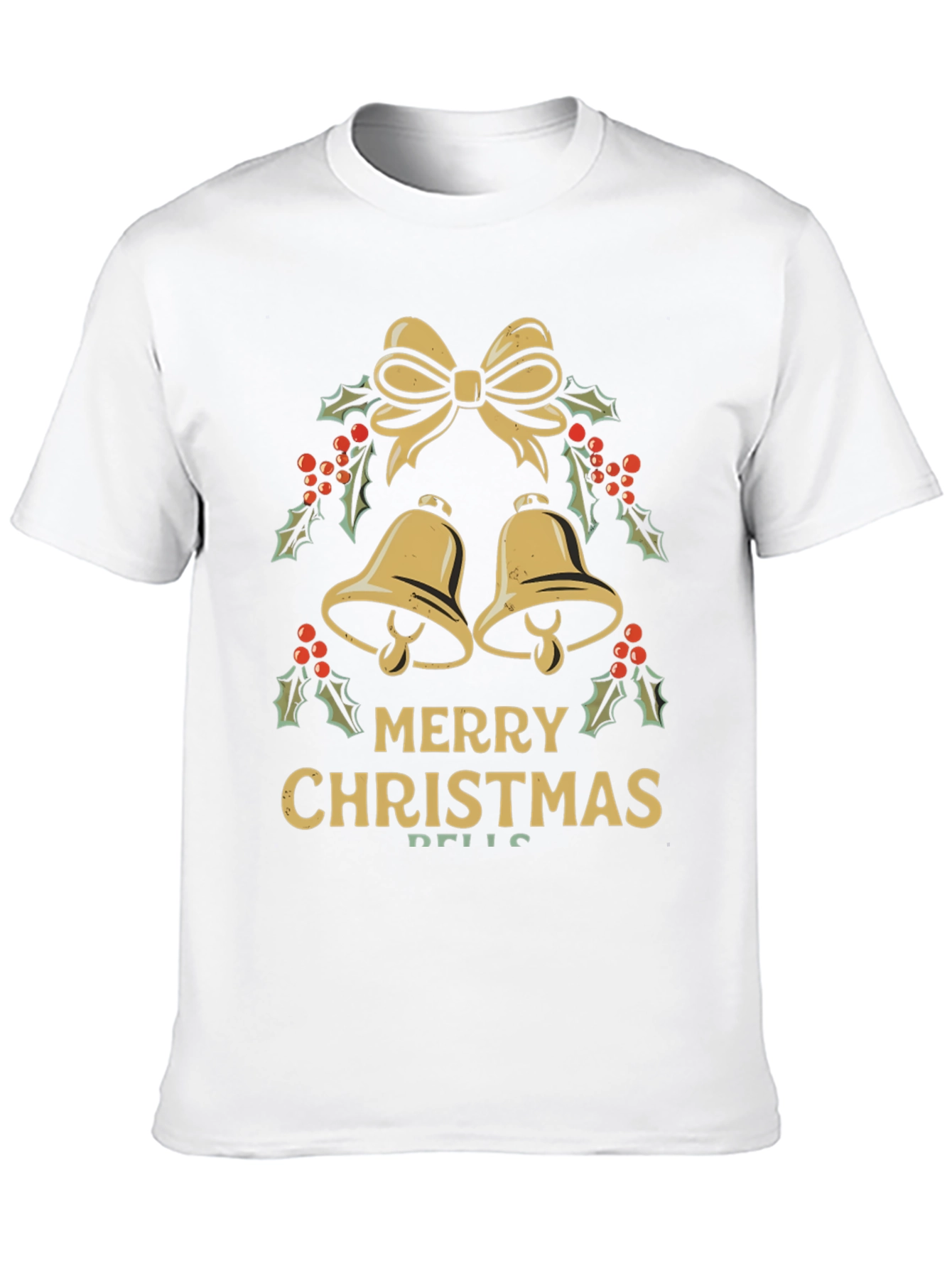 Merry Christmas Bells Graphic Tee