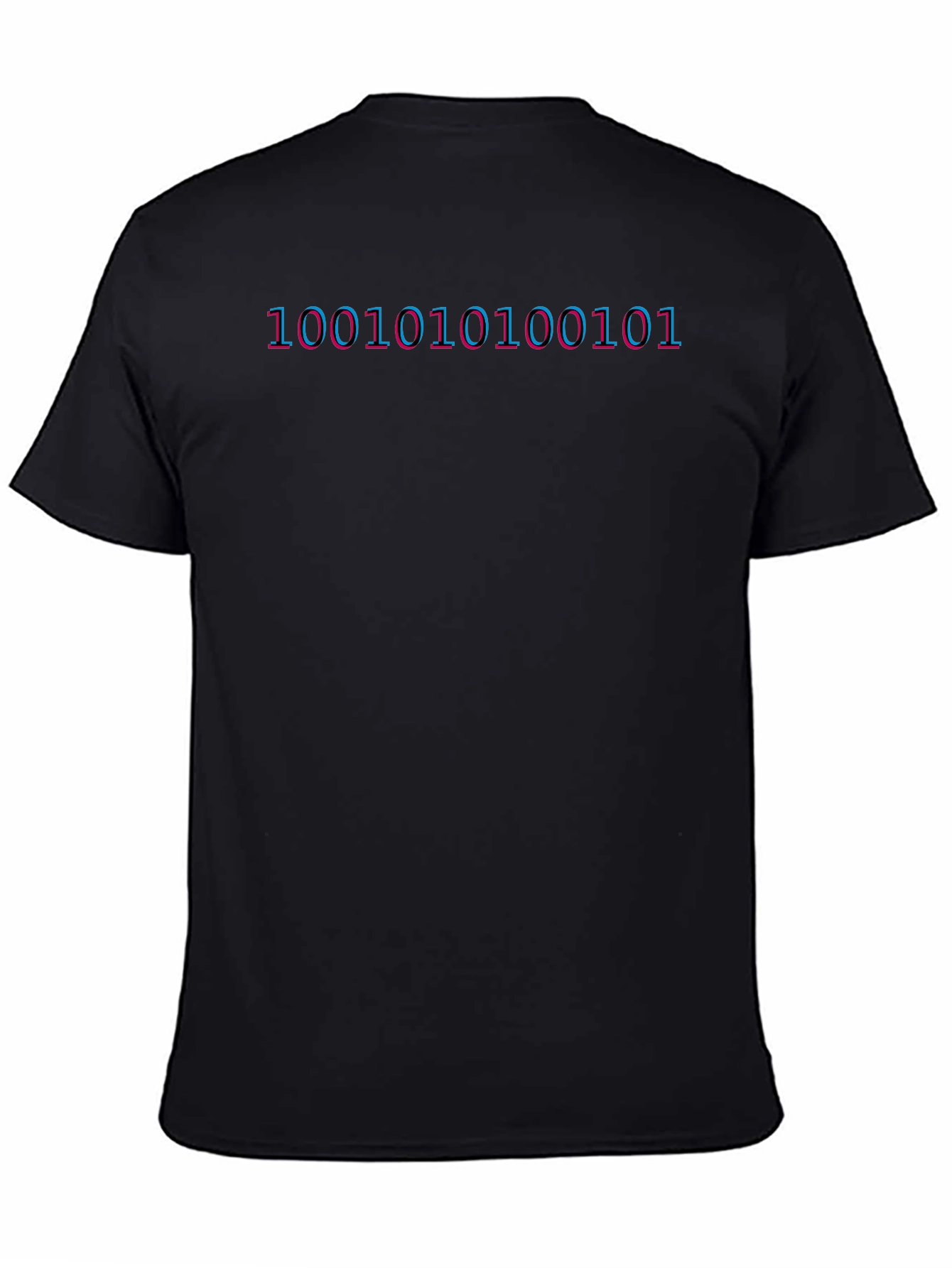 Binary Code Graphic Tee - Programmer Shirt