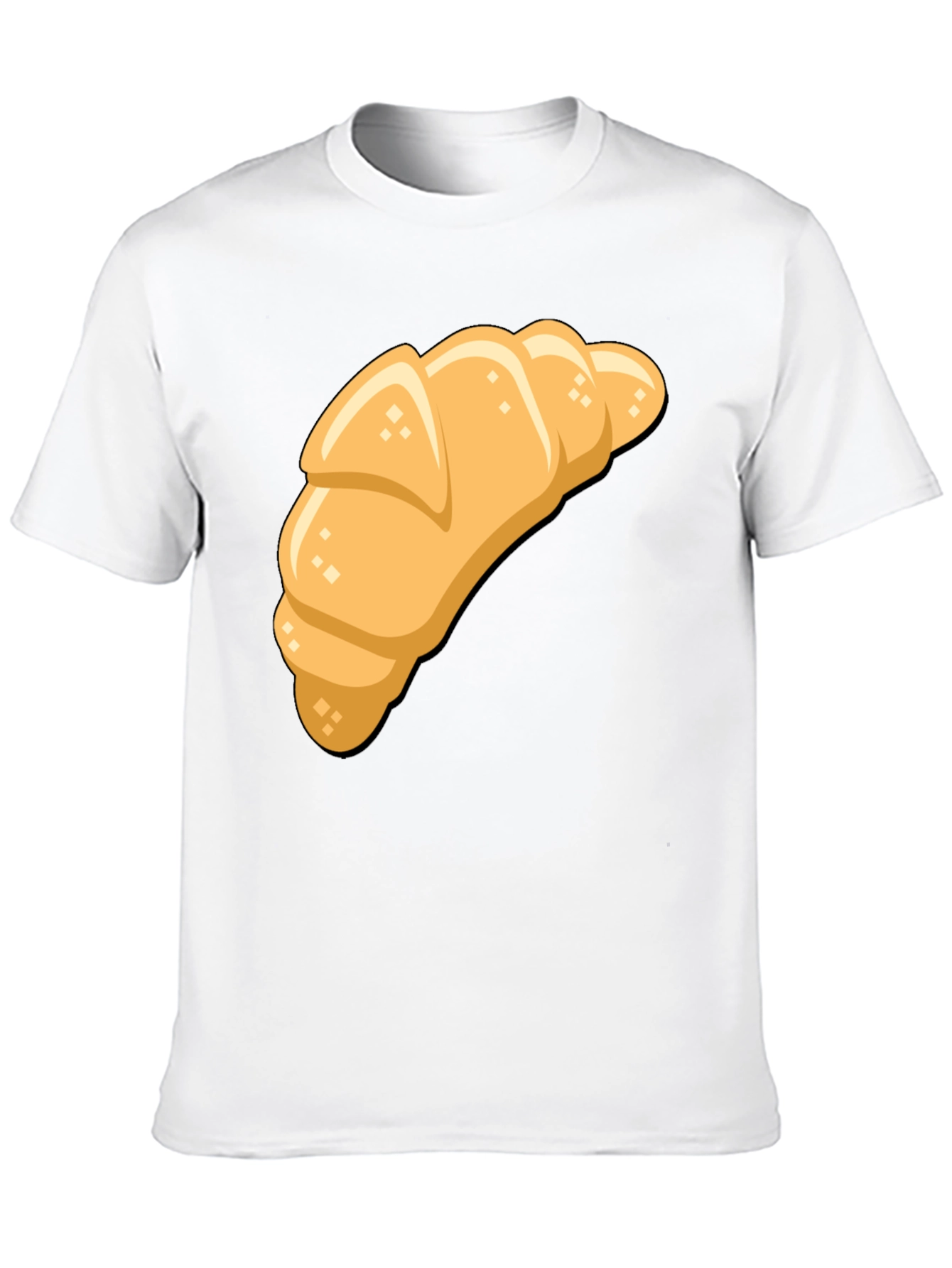 Croissant Graphic T-Shirt - Unisex Comfort Fit Tee
