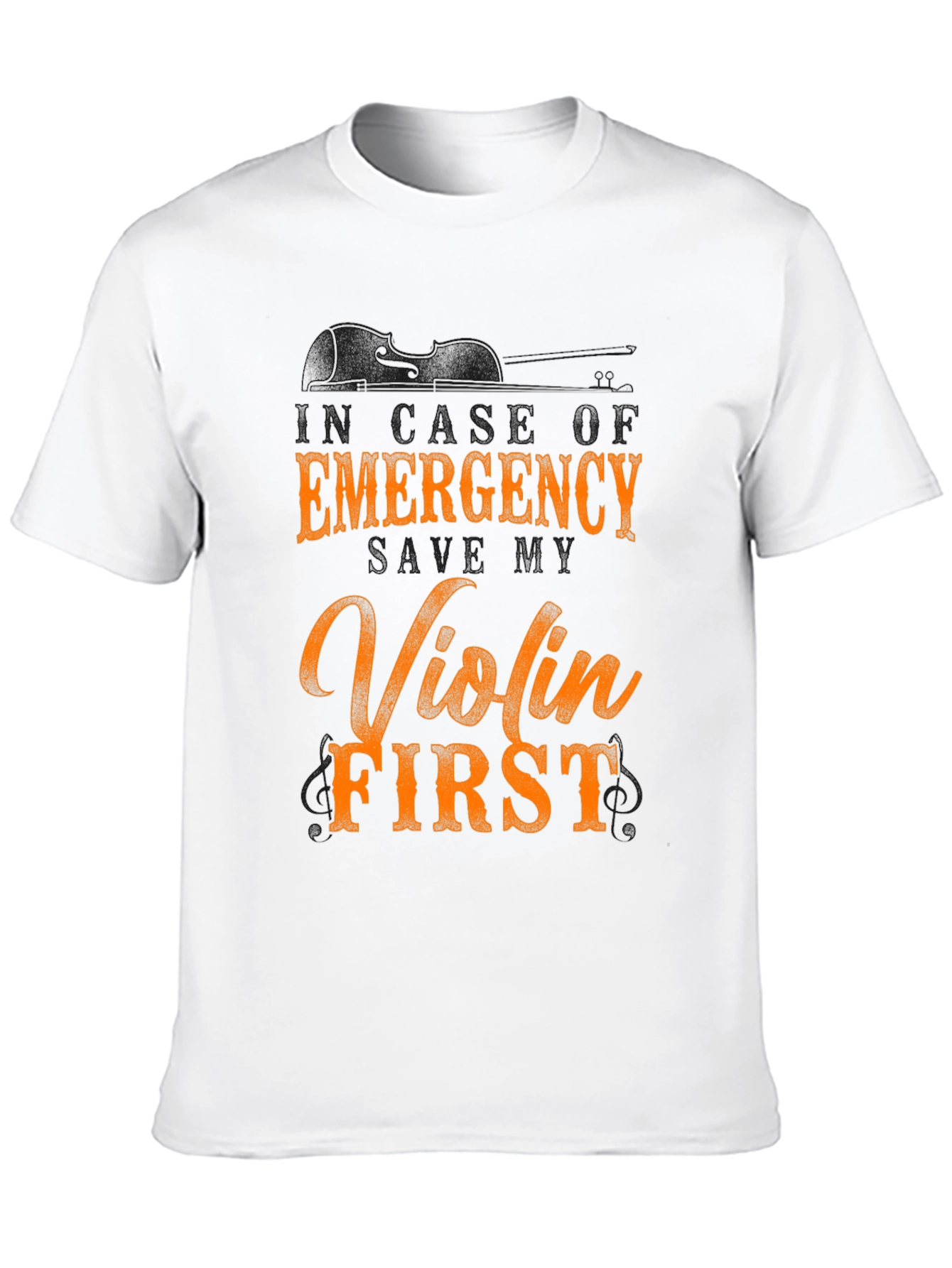 Emergency Violin First Graphic Tee