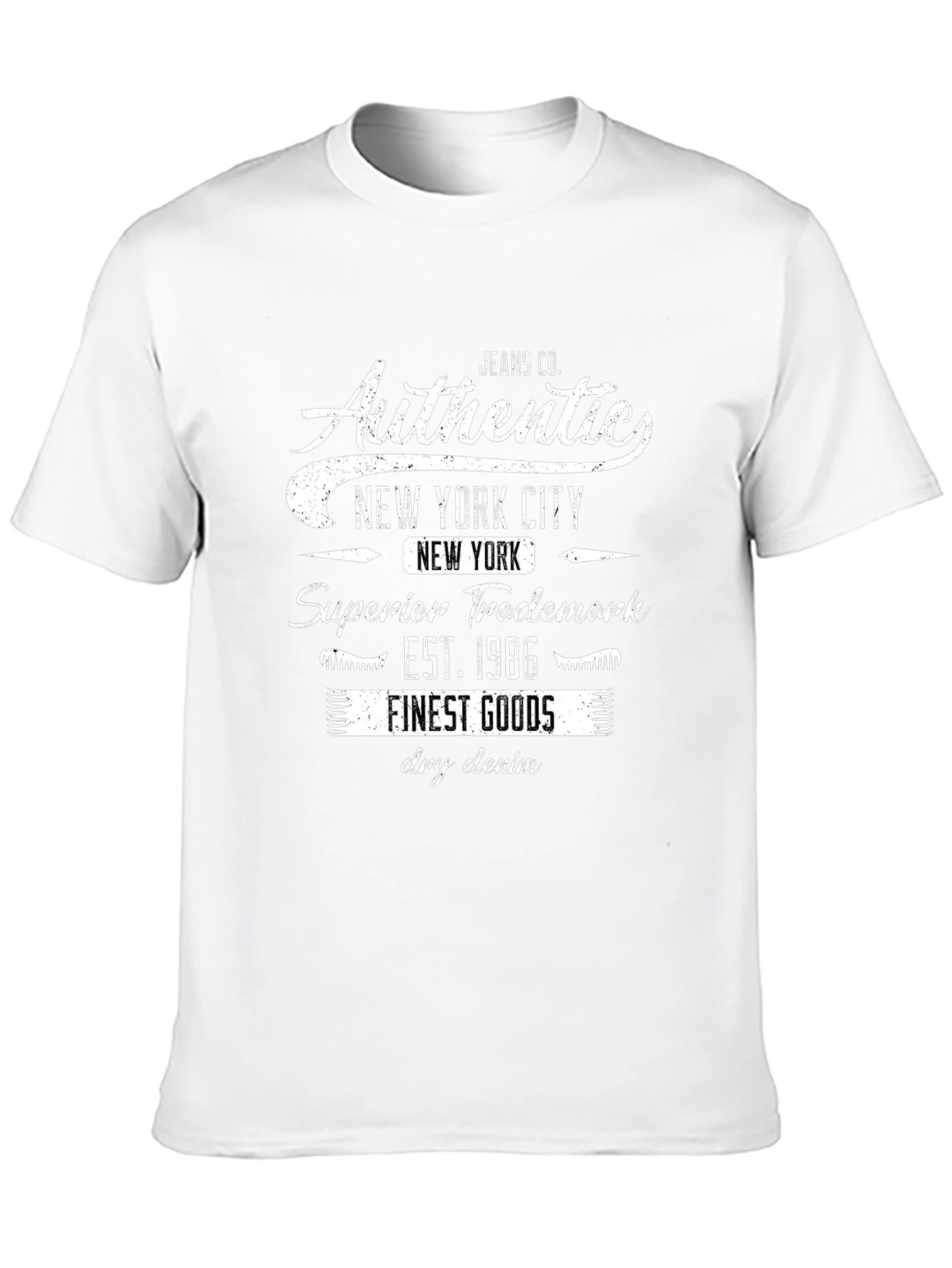 Authentic New York City Graphic T-Shirt