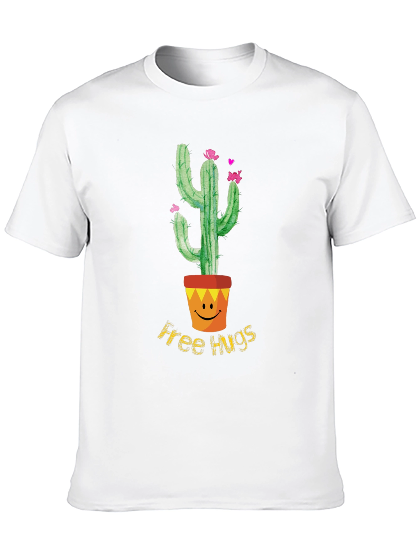 Cactus Free Hugs Graphic T-Shirt