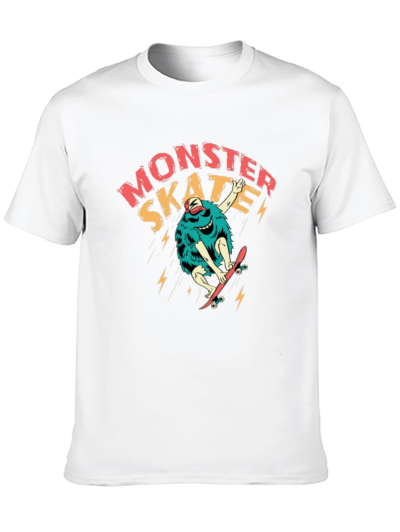 Monster Skate T-Shirt - Cool Graphic Tee