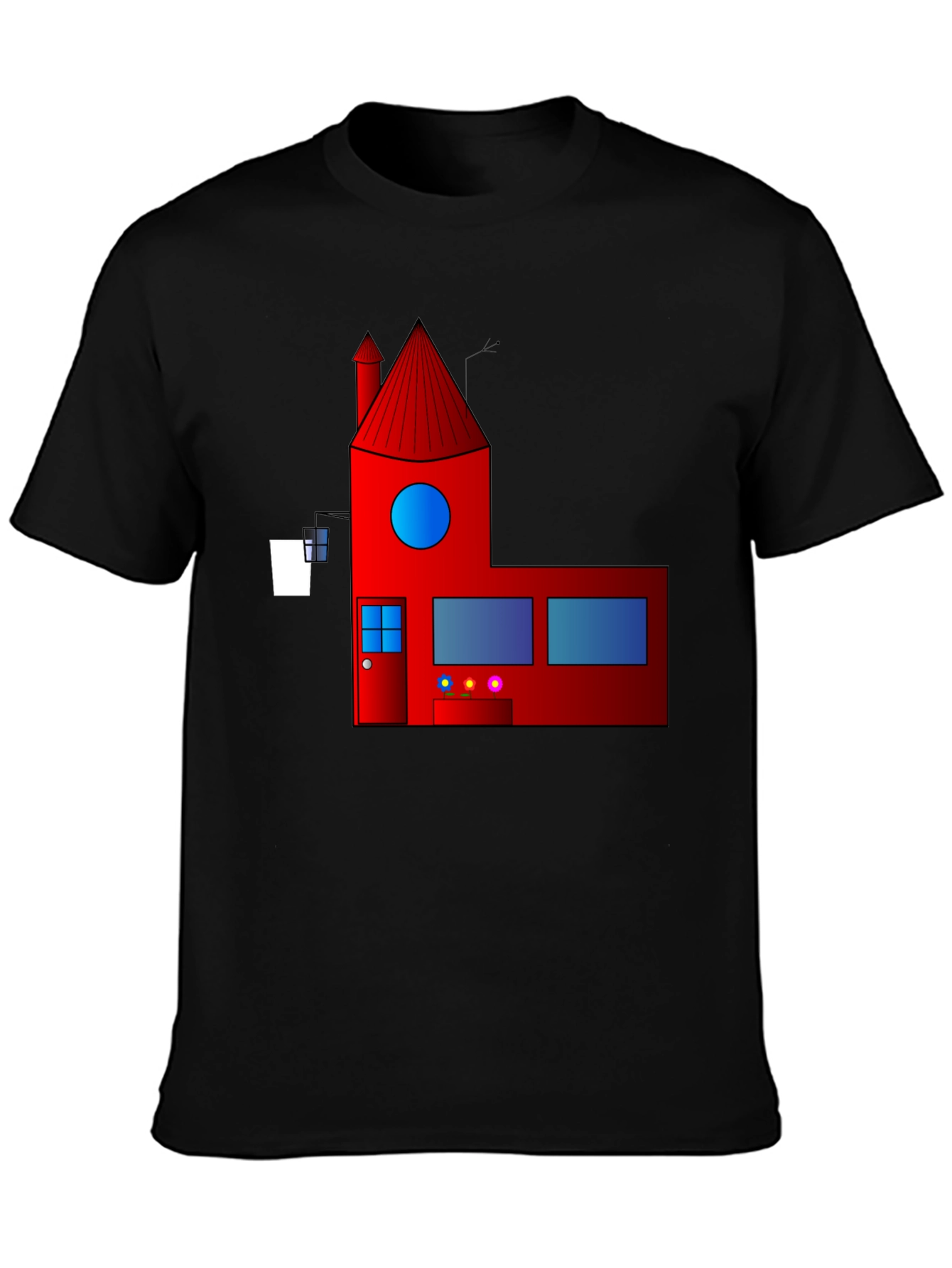 Geometric House Graphic Tee