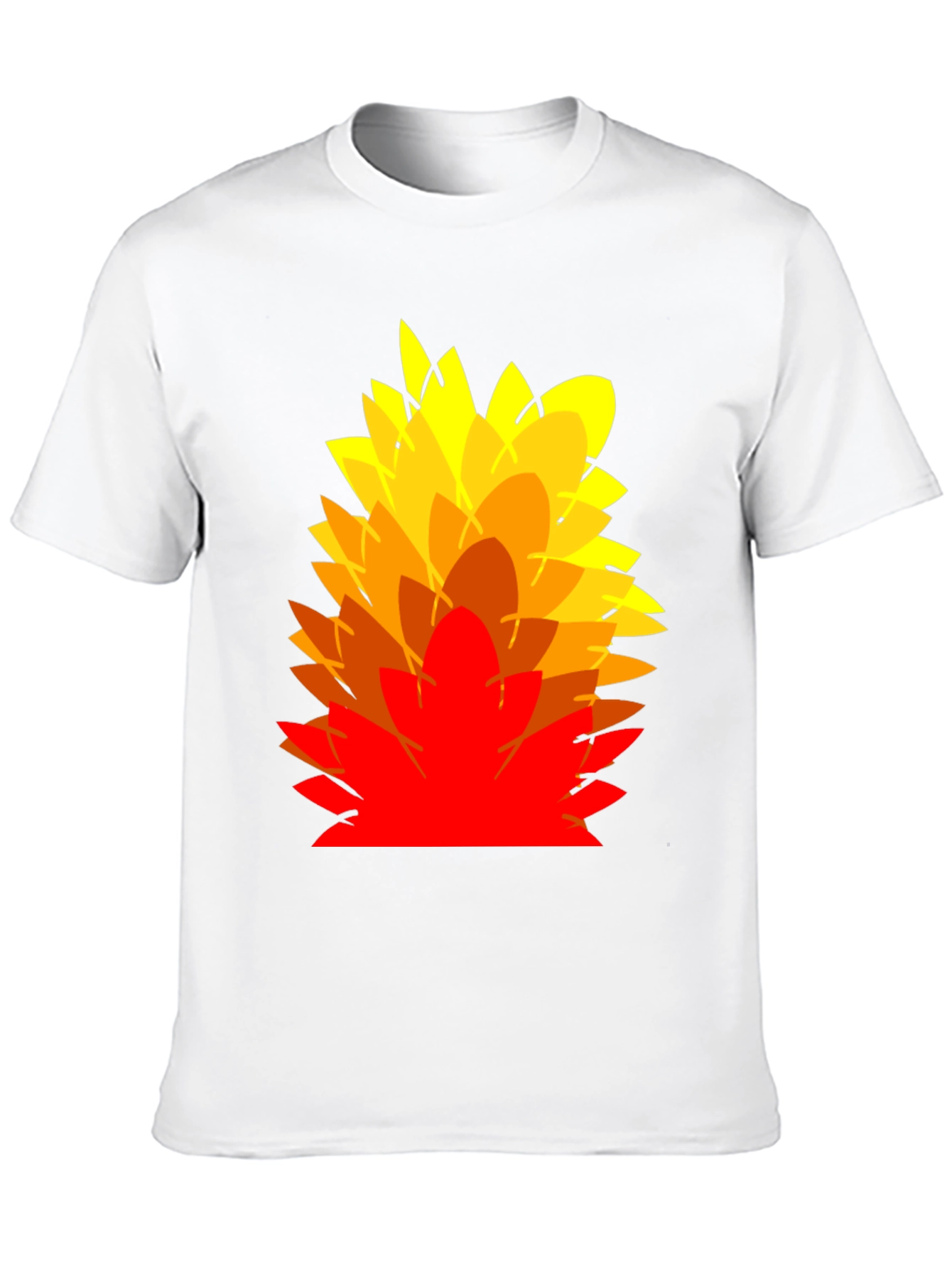 Abstract Floral Graphic Print T-Shirt