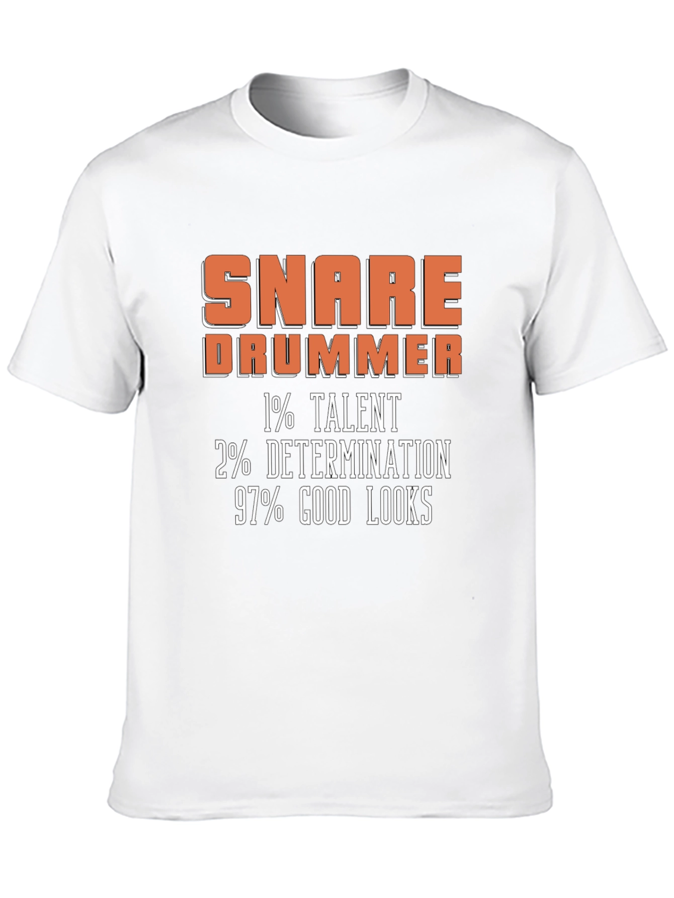 Snare Drummer Graphic Tee: Talent Determination Looks