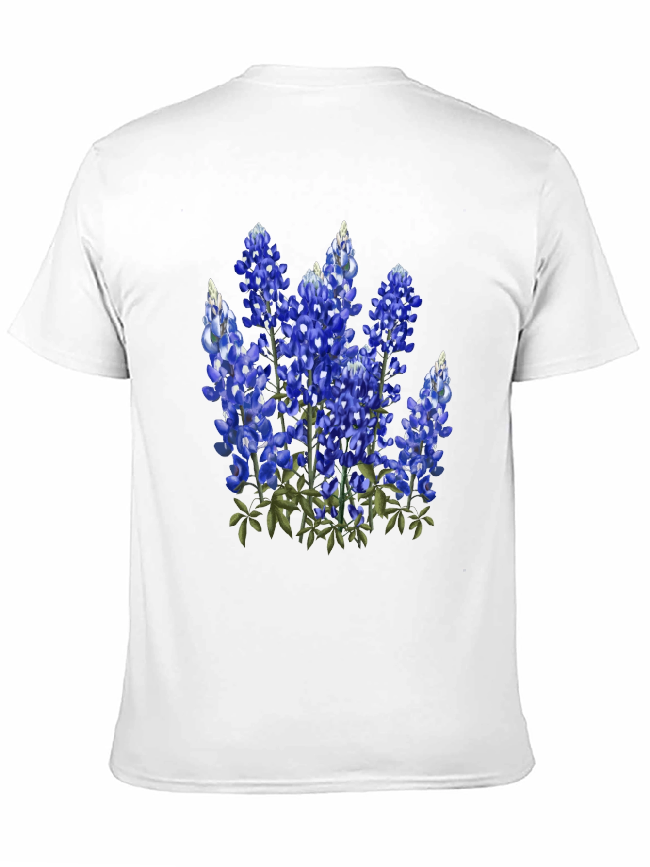 Bluebonnet Flower Graphic Tee - Texas Pride