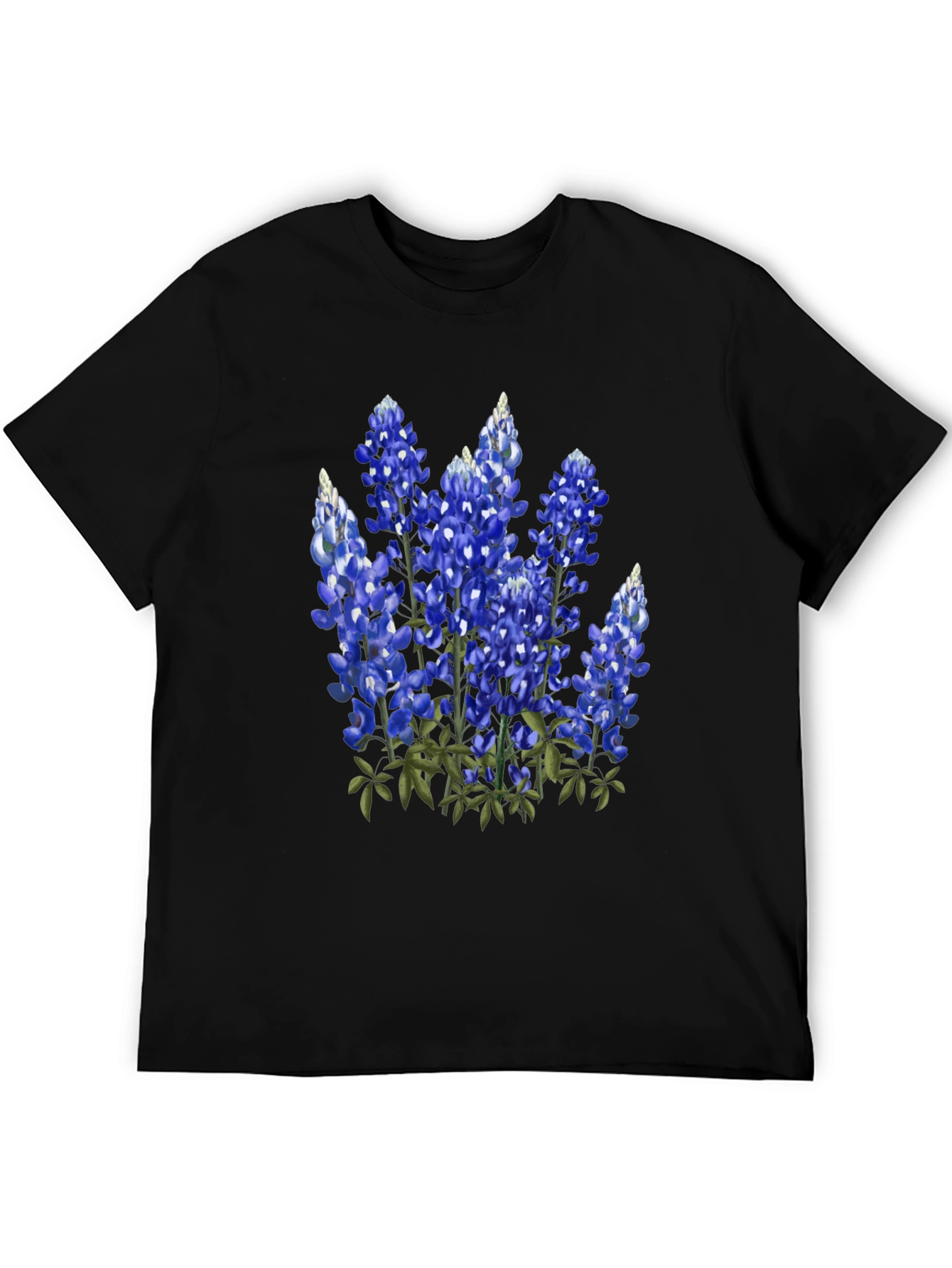 Bluebonnet Flower Graphic Tee - Texas Pride