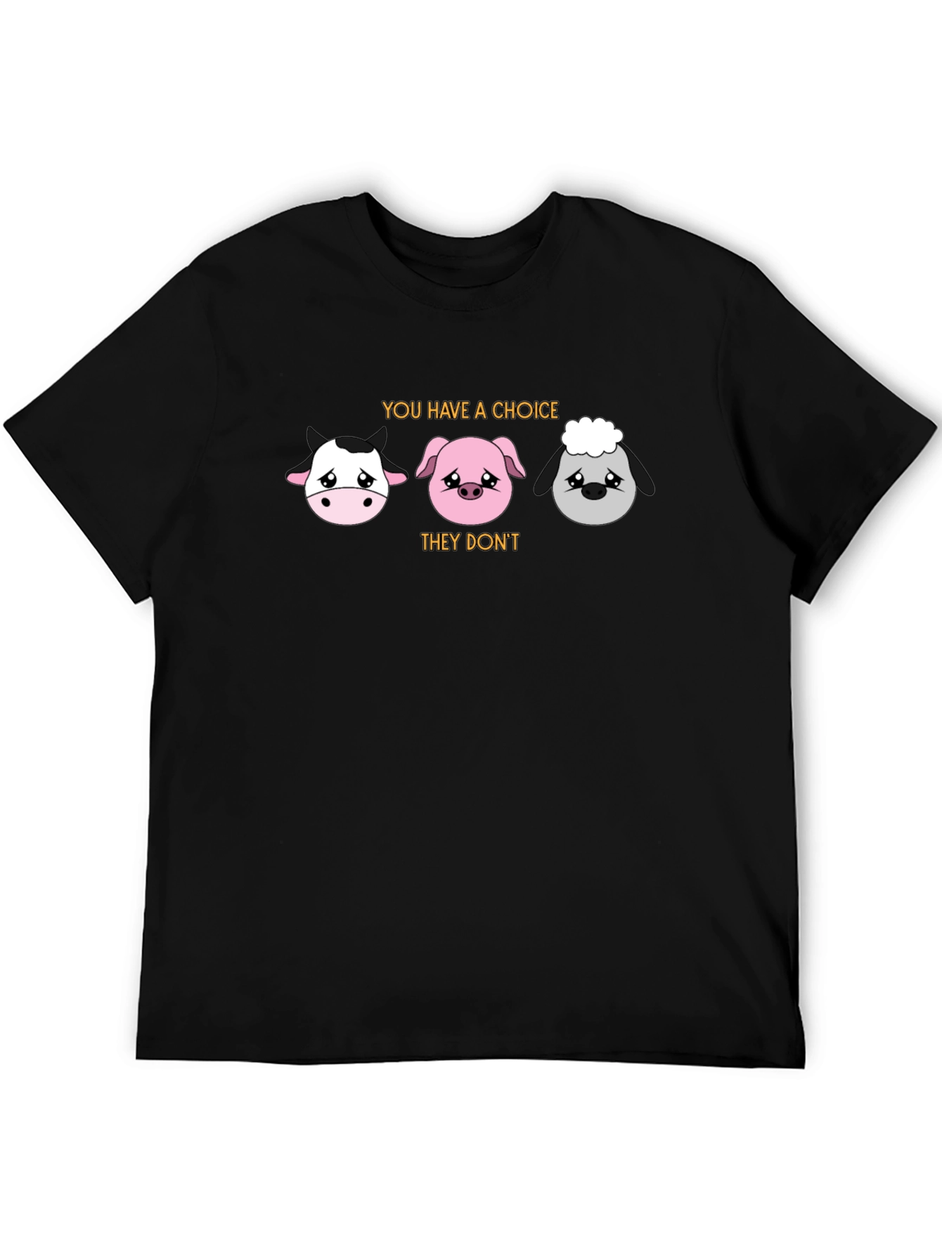Vegan Choice T-Shirt - Animal Rights Tee