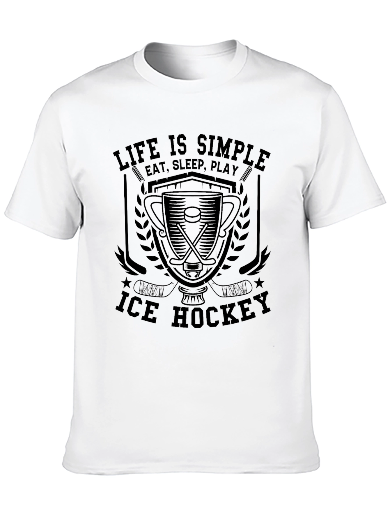 Life is Simple Ice Hockey T-Shirt