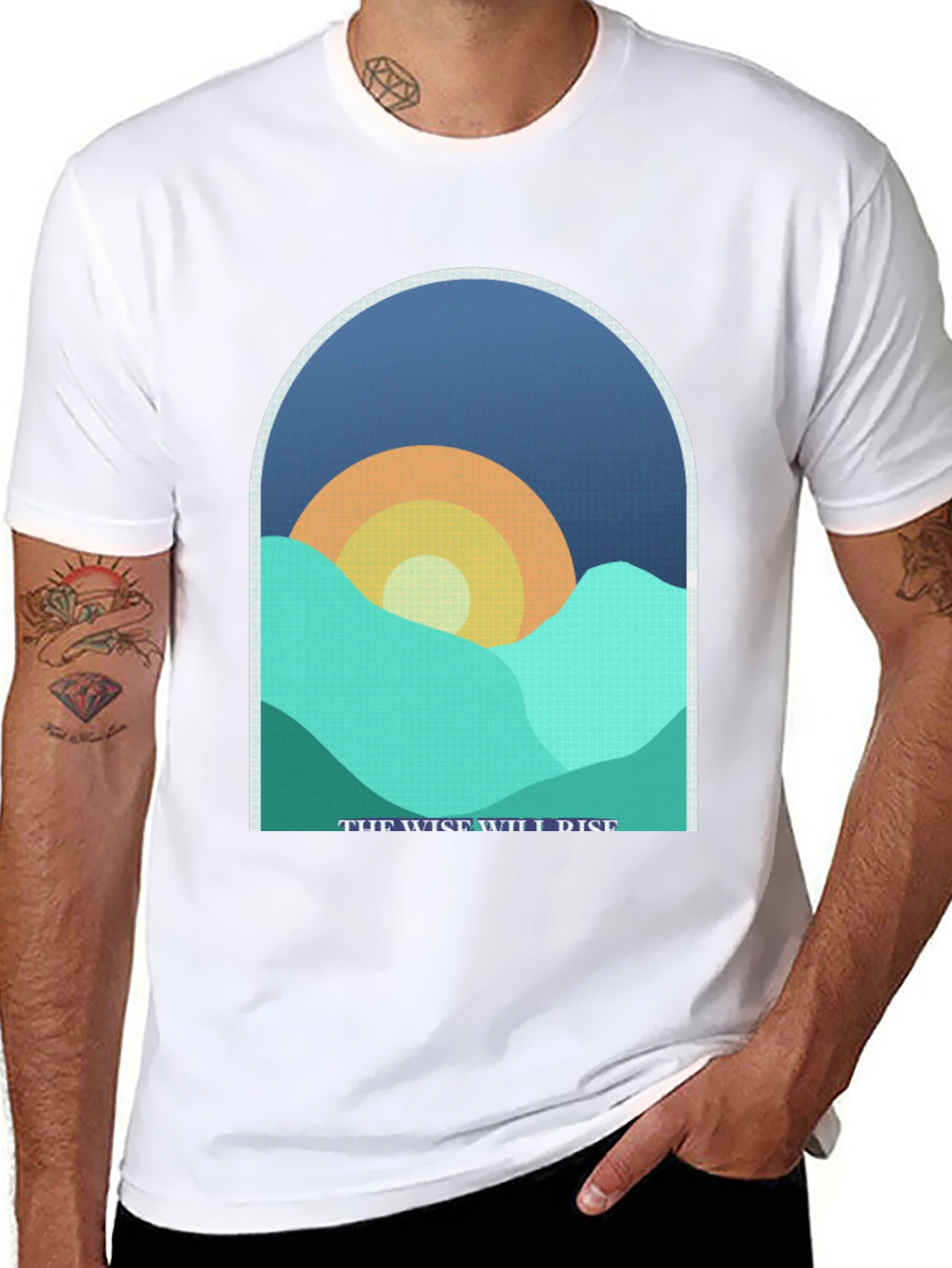 The Wise Will Rise Graphic T-Shirt
