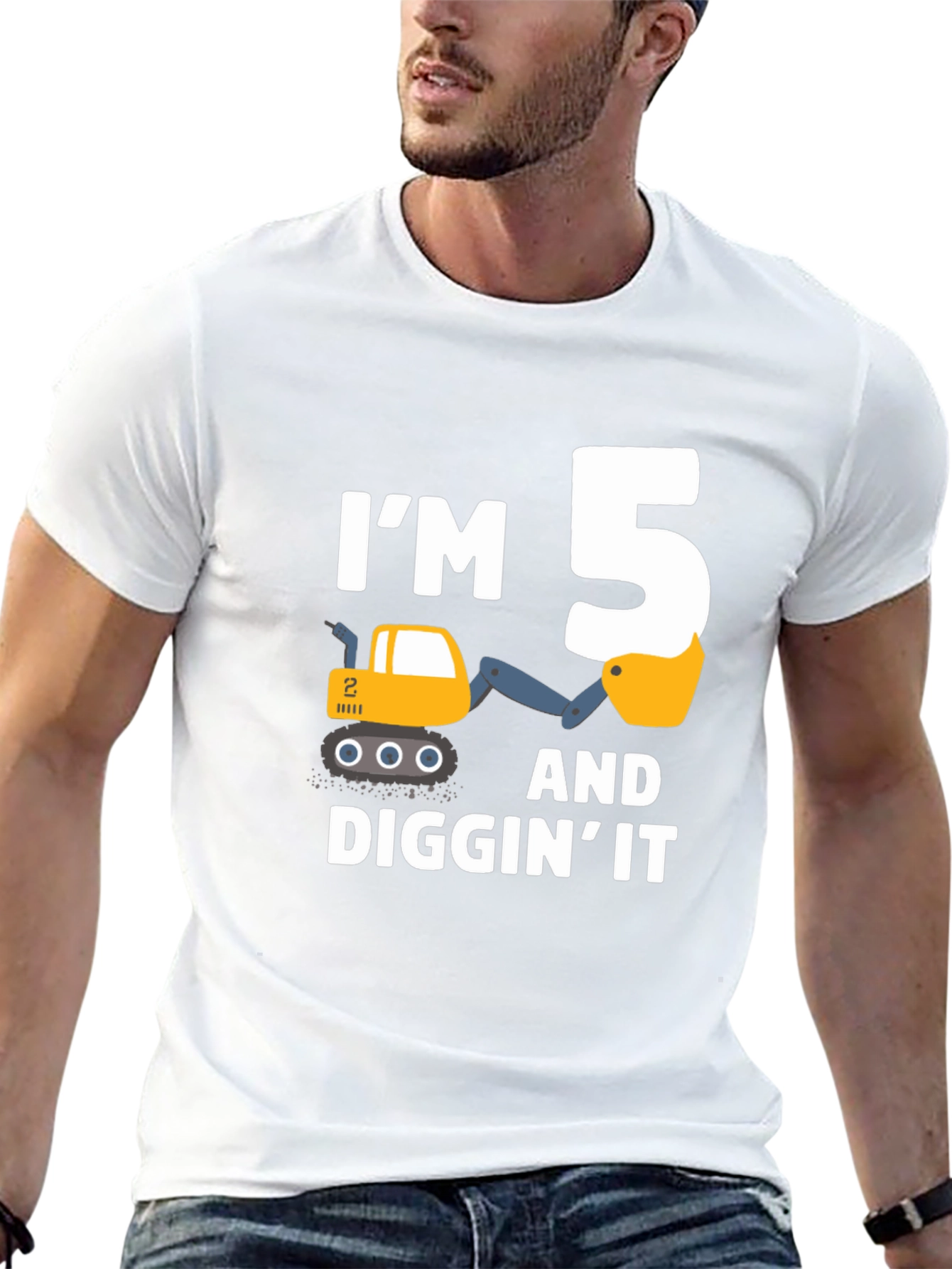 Im 5 and Diggin It Toddler Shirt