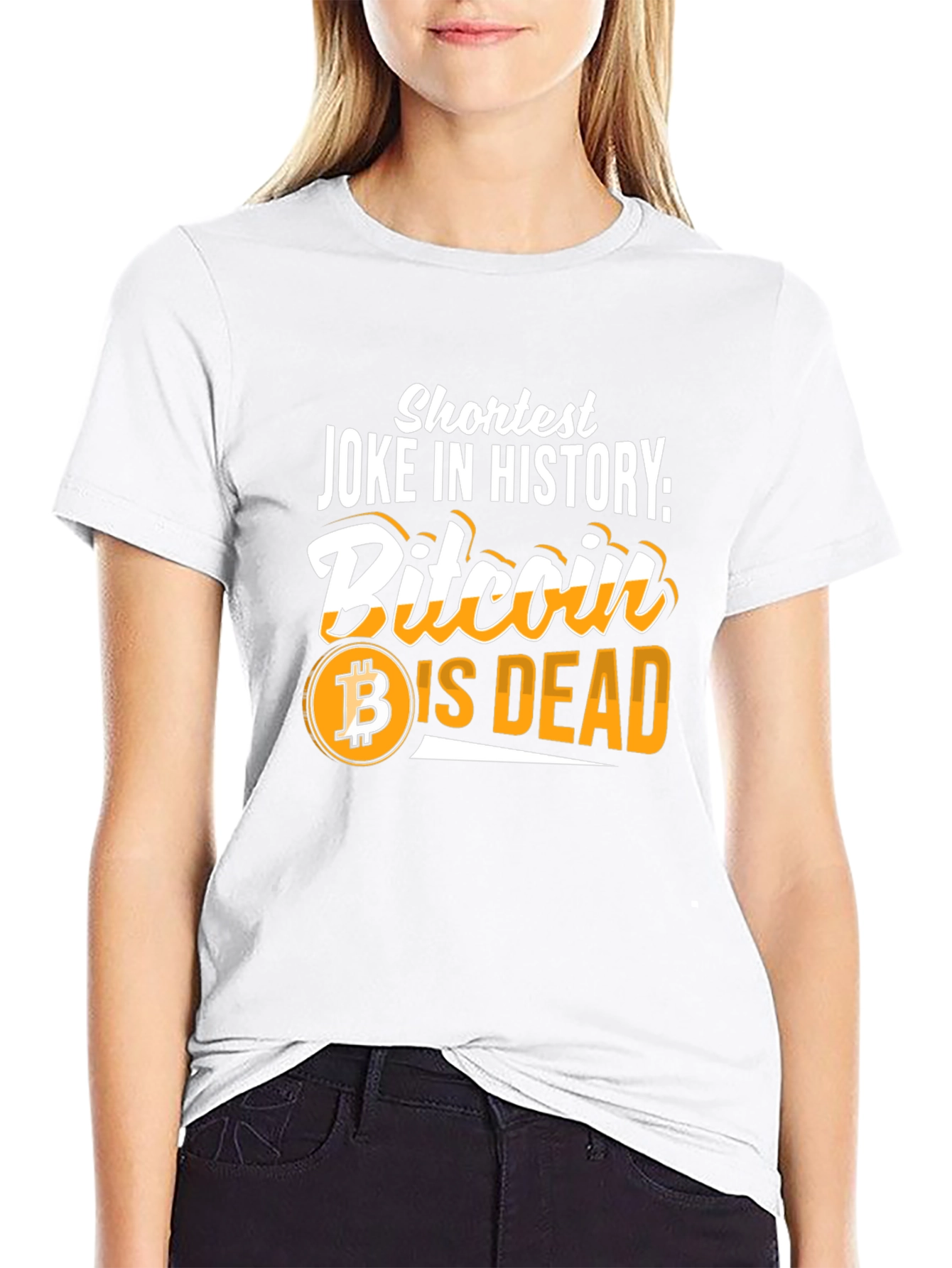 Bitcoin T-Shirt: Shortest Joke in History
