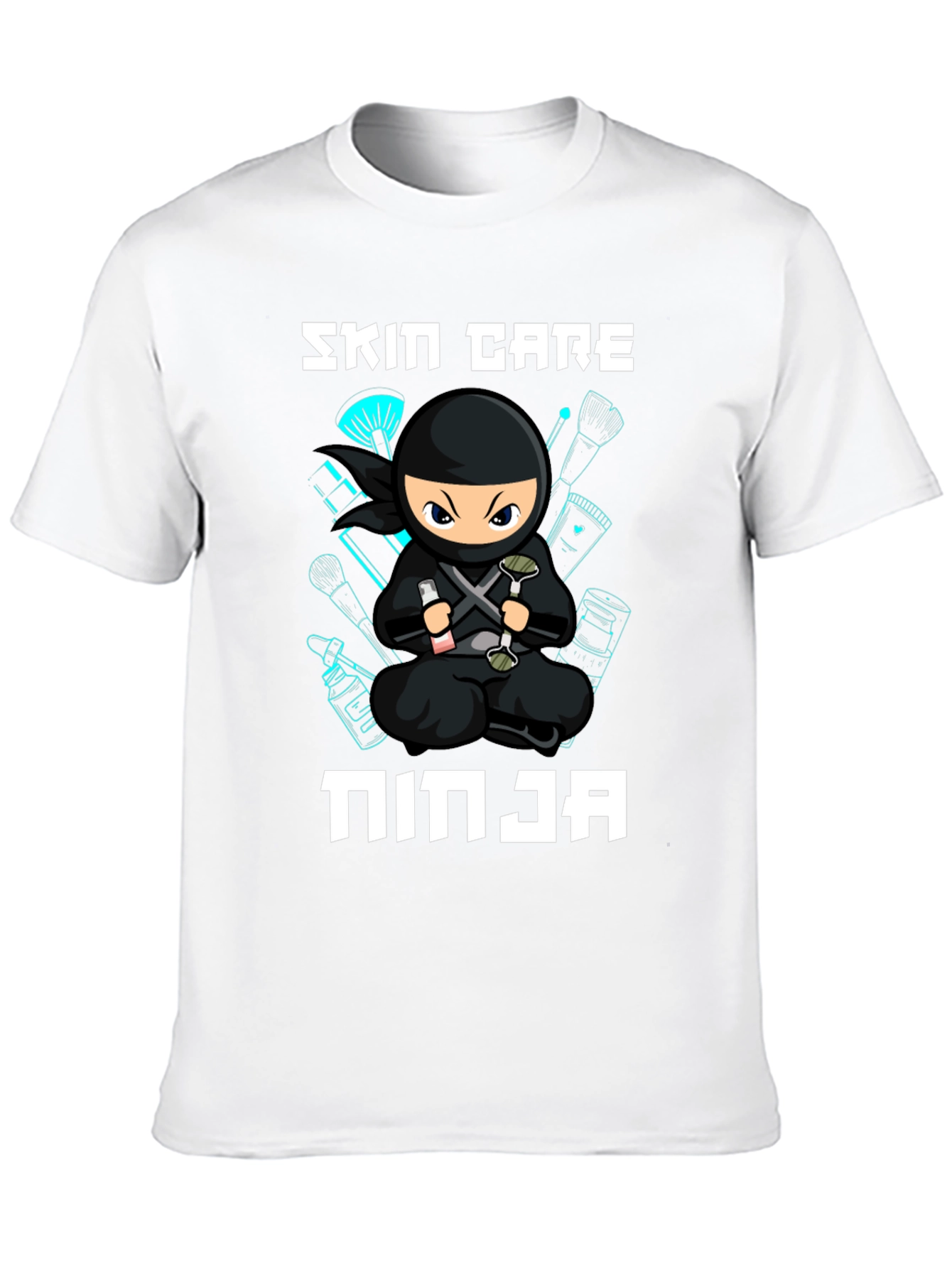 Skin Care Ninja Black T-Shirt