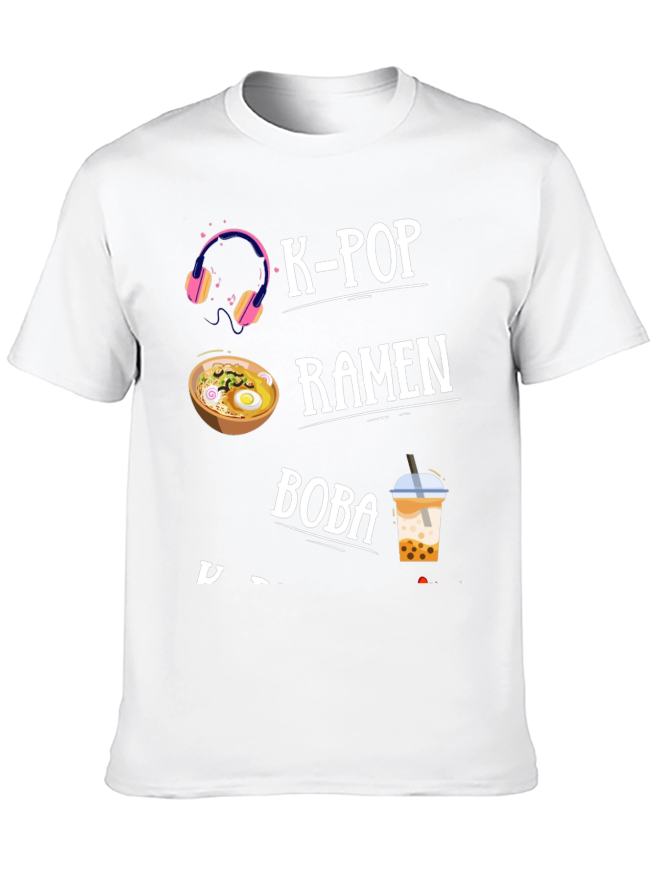 K-Pop Ramen Boba T-Shirt